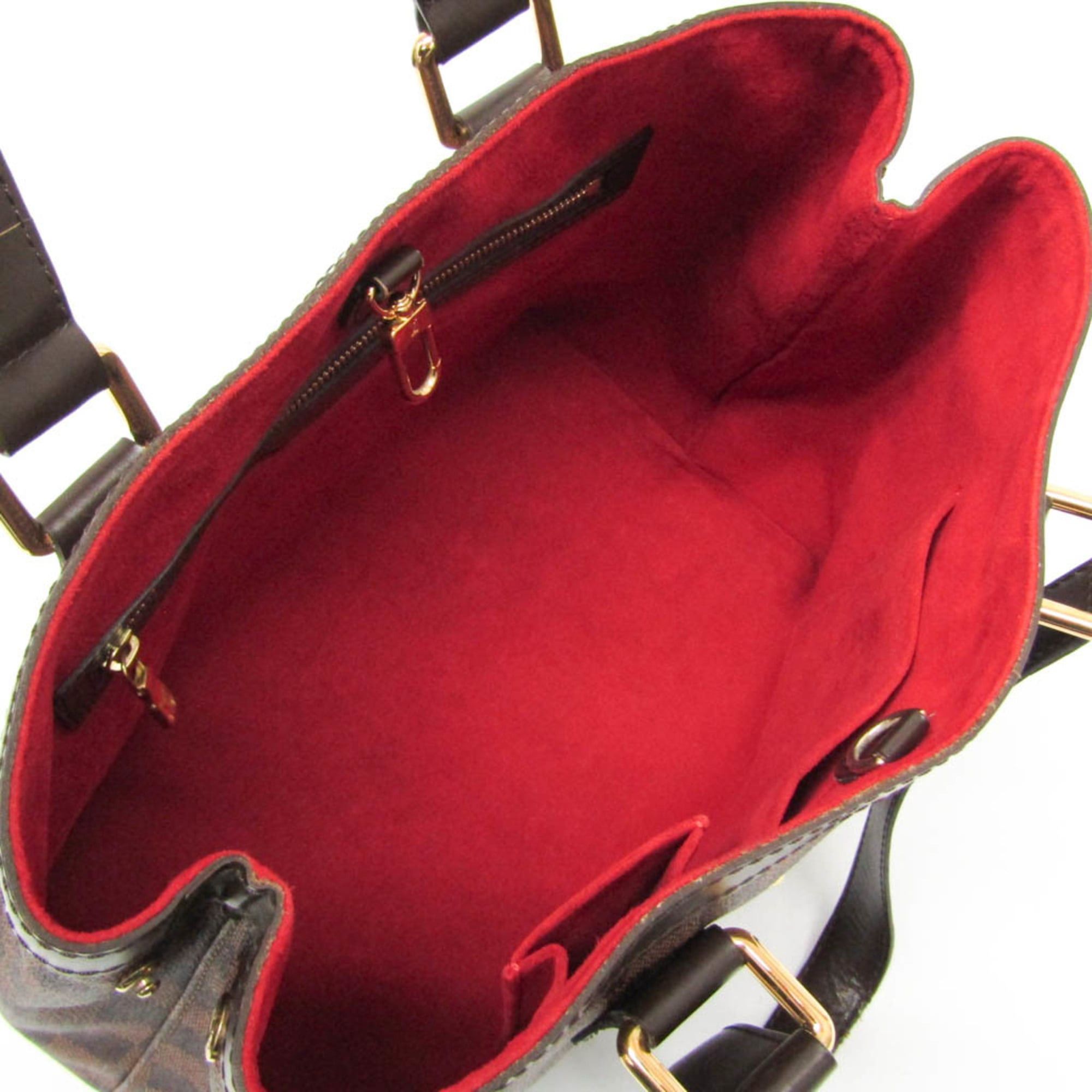 Louis Vuitton Louis Vuitton Damier Hampstead PM N51205 Women's Handbag Ebene Size ONE SIZE - 3 Thumbnail