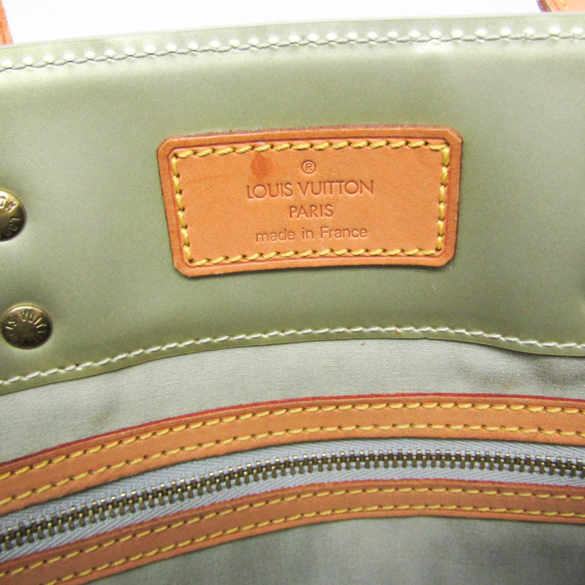 Louis Vuitton Louis Vuitton Monogram Vernis Reade MM M91142 Women's Tote Bag Gris Size ONE SIZE - 19 Thumbnail