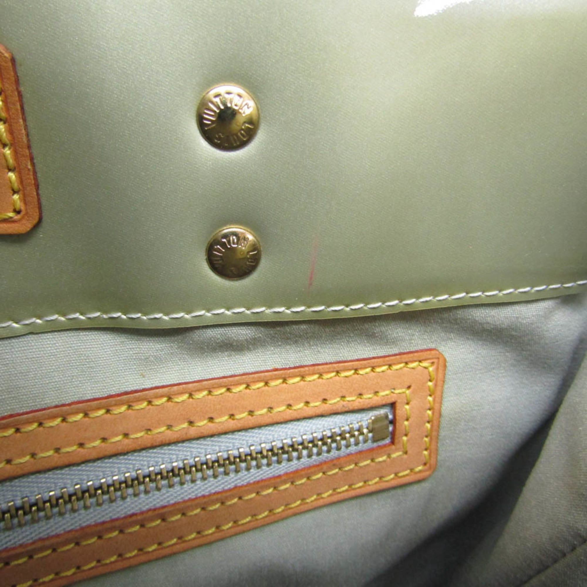 Louis Vuitton Louis Vuitton Monogram Vernis Reade MM M91142 Women's Tote Bag Gris Size ONE SIZE - 18 Thumbnail