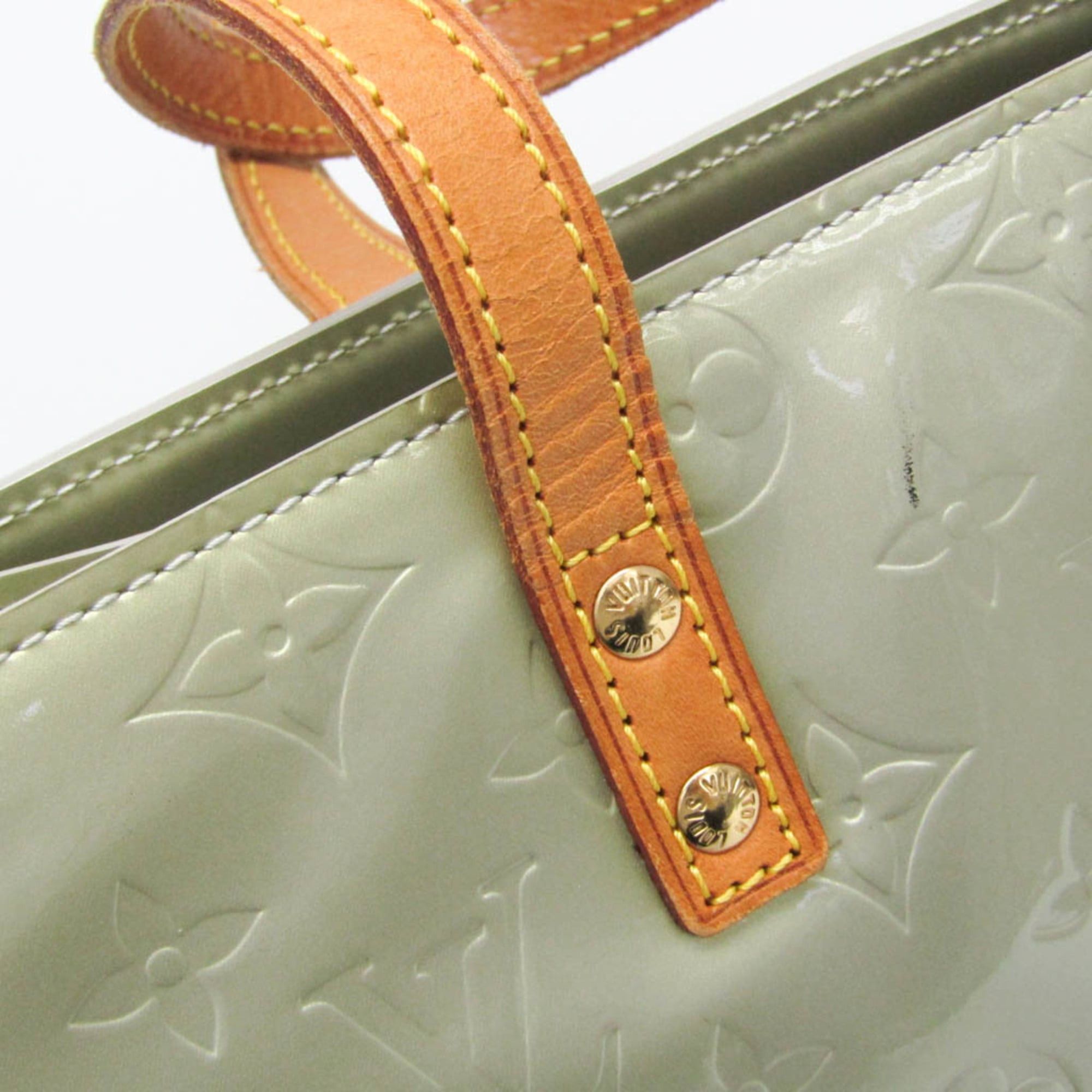 Louis Vuitton Louis Vuitton Monogram Vernis Reade MM M91142 Women's Tote Bag Gris Size ONE SIZE - 15 Thumbnail