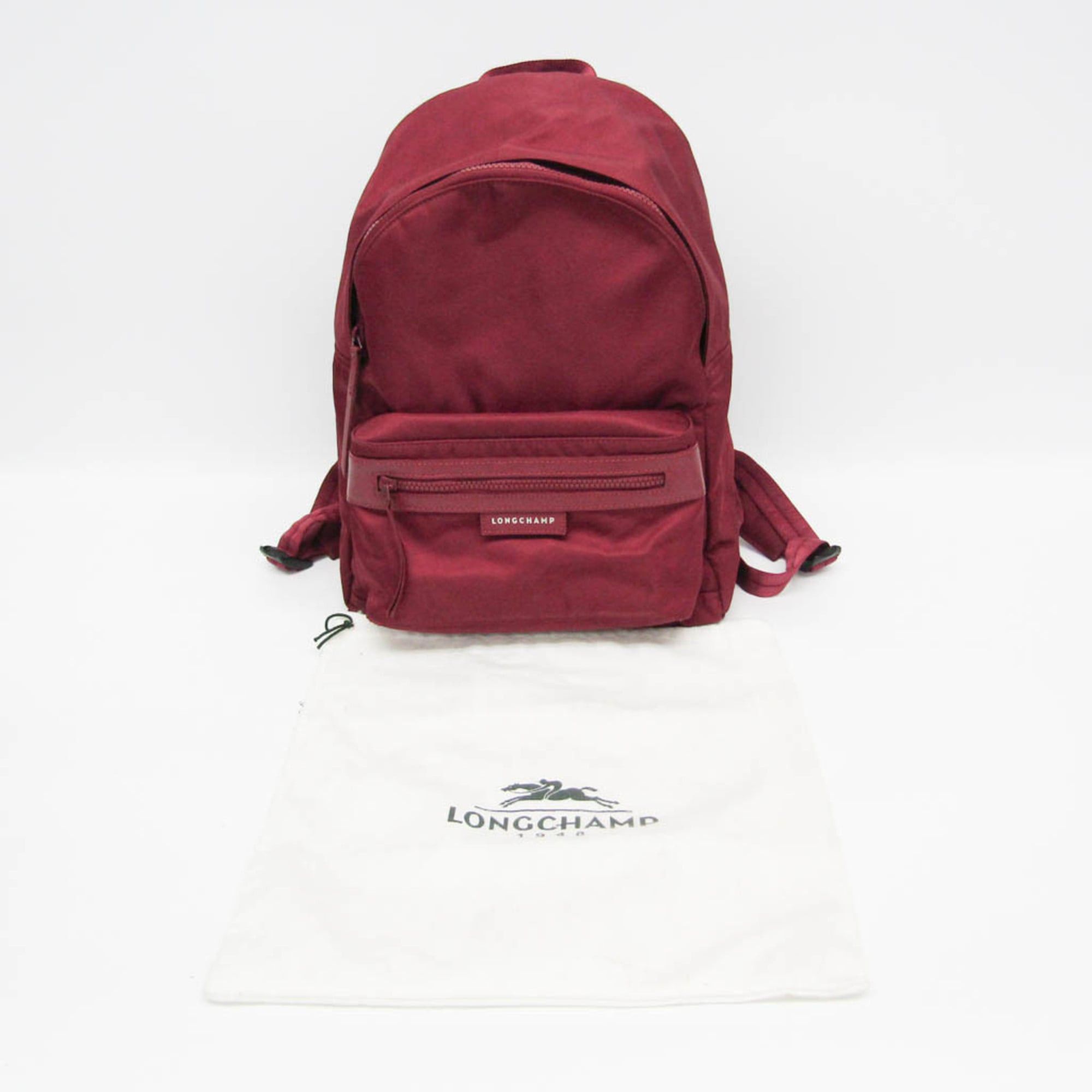 Longchamp Longchamp Le Pliage Neo Women's Nylon Backpack Bordeaux Size ONE SIZE - 2 Thumbnail