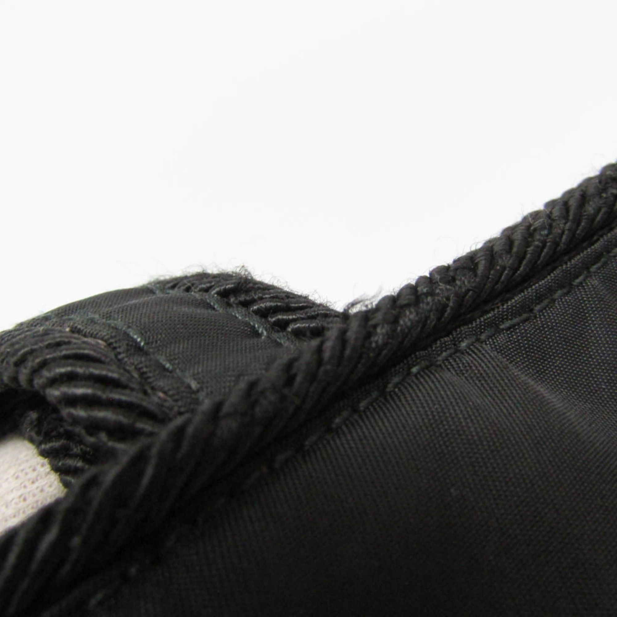 Prada Prada TESSUTO Ribbon Tote Women's Nylon Tote Bag Black Size ONE SIZE - 10 Thumbnail