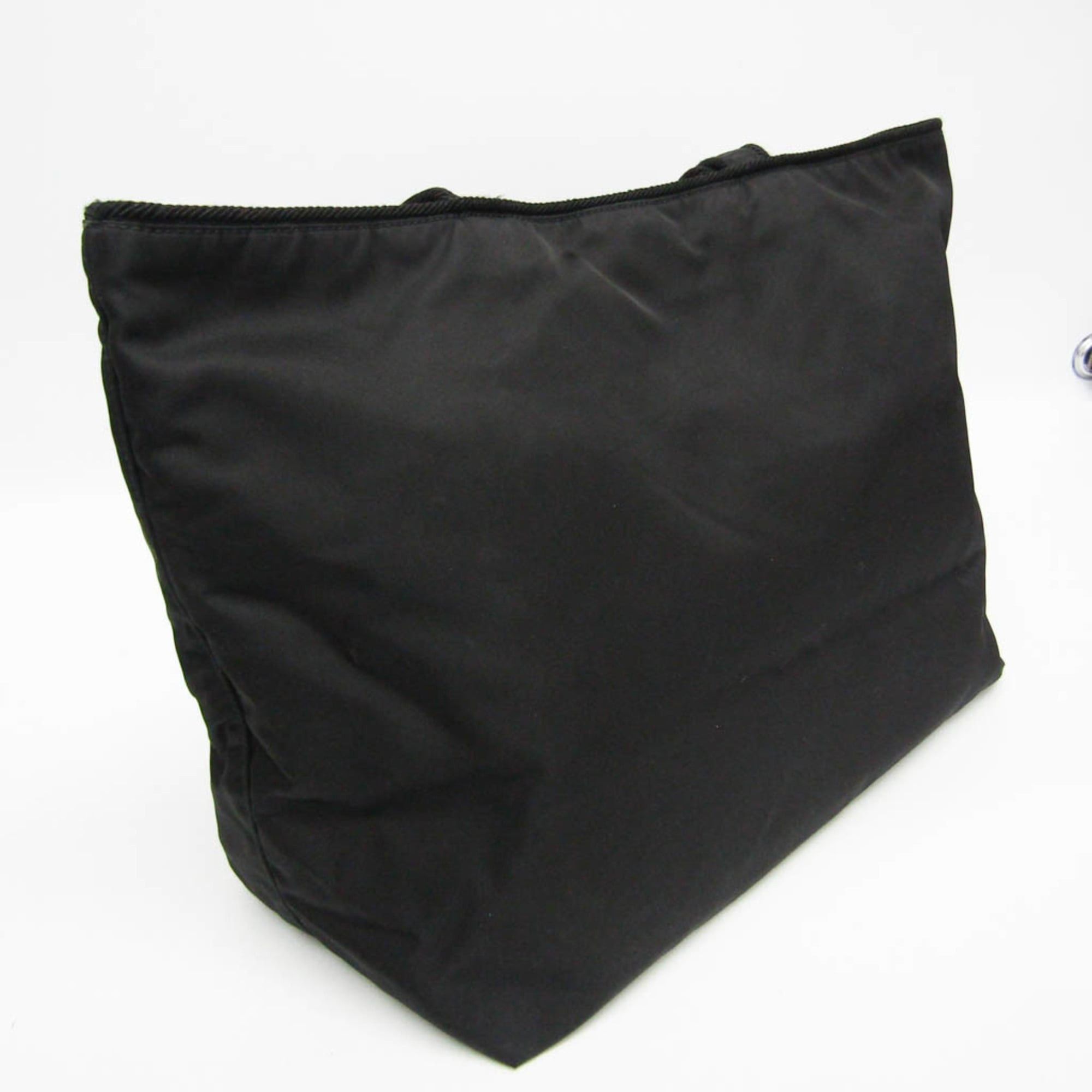 Prada Prada TESSUTO Ribbon Tote Women's Nylon Tote Bag Black Size ONE SIZE - 9 Thumbnail