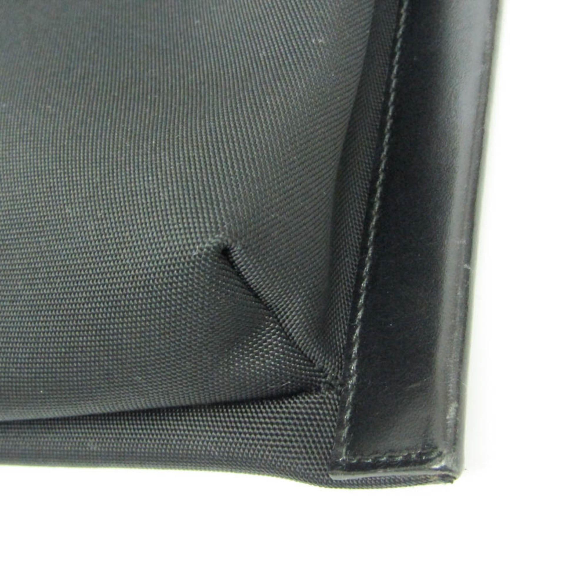 Gucci Gucci 019 0424 Women's Nylon,Leather Shoulder Bag Black Size ONE SIZE - 6 Thumbnail