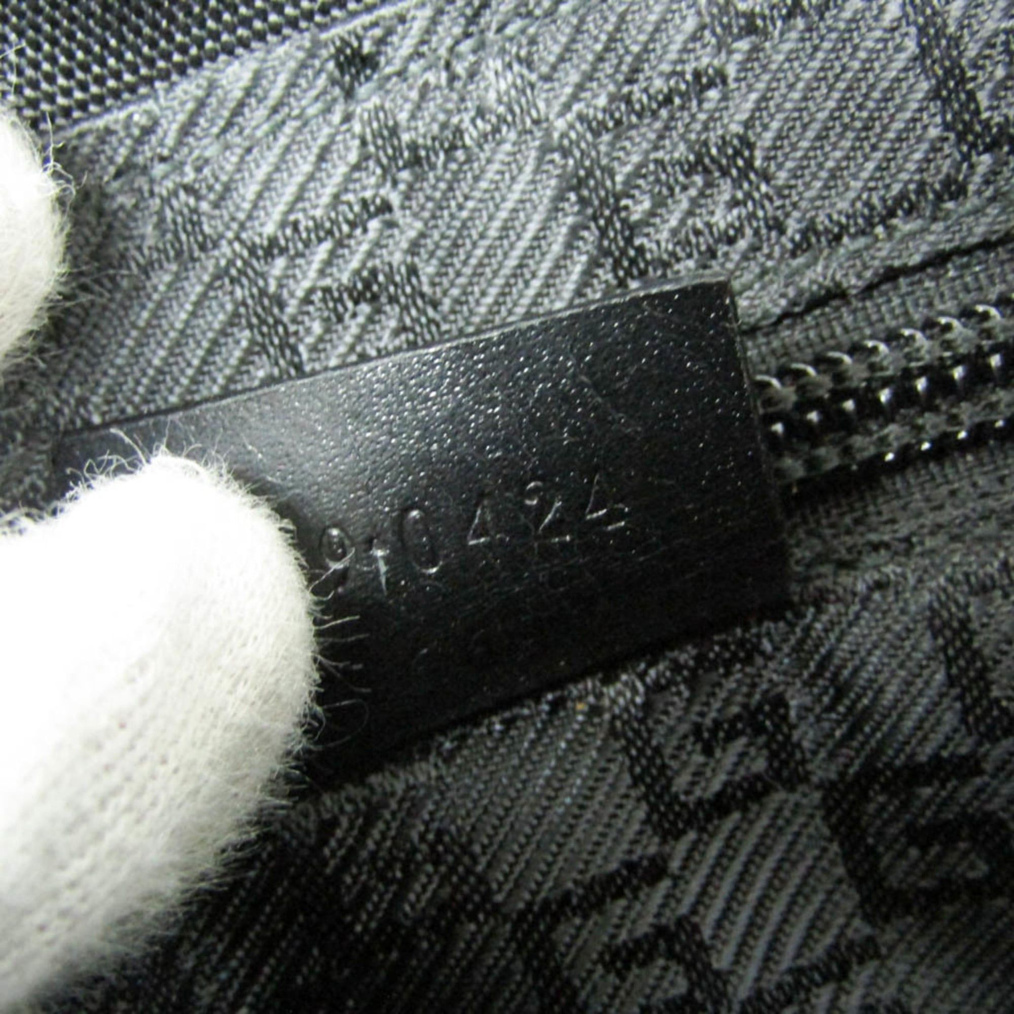 Gucci Gucci 019 0424 Women's Nylon,Leather Shoulder Bag Black Size ONE SIZE - 14 Thumbnail