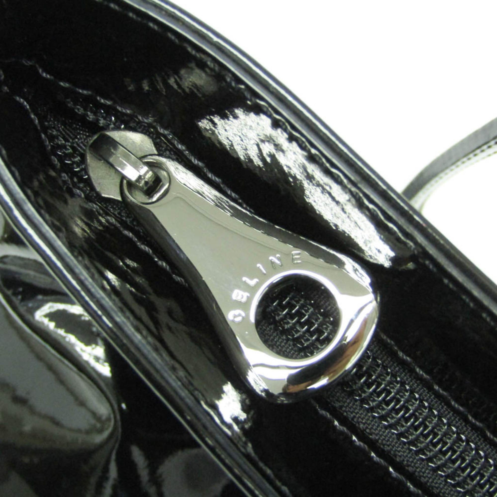 Celine Celine Women's Leather Shoulder Bag,Tote Bag Black Size ONE SIZE - 11 Thumbnail