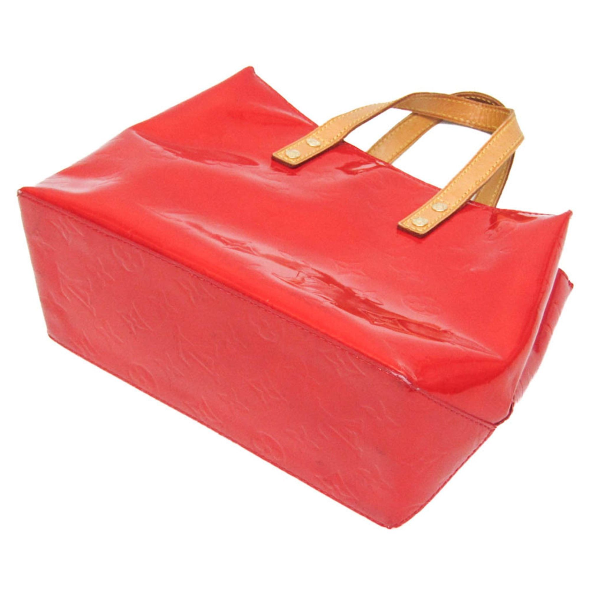 Louis Vuitton Louis Vuitton Monogram Vernis Reade PM M91088 Women's Handbag Rouge Size ONE SIZE - 2 Thumbnail