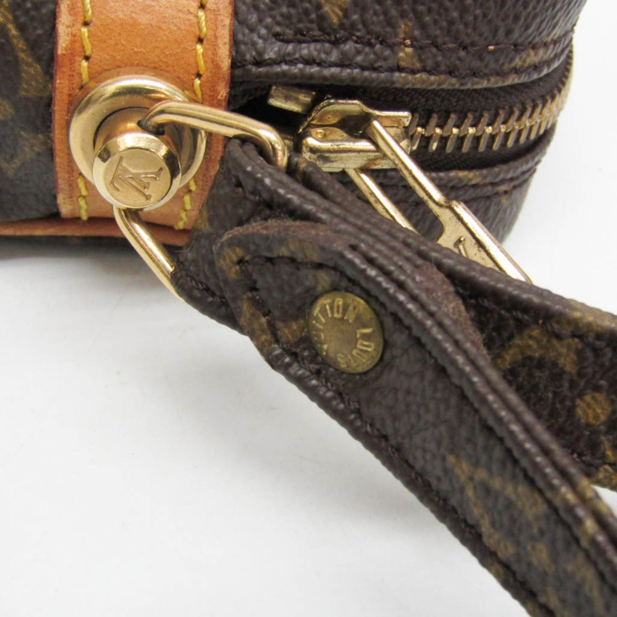 Louis Vuitton Louis Vuitton Monogram Marly Dragonne PM M51827 Women,Men Clutch Bag Brown Size ONE SIZE - 9 Thumbnail