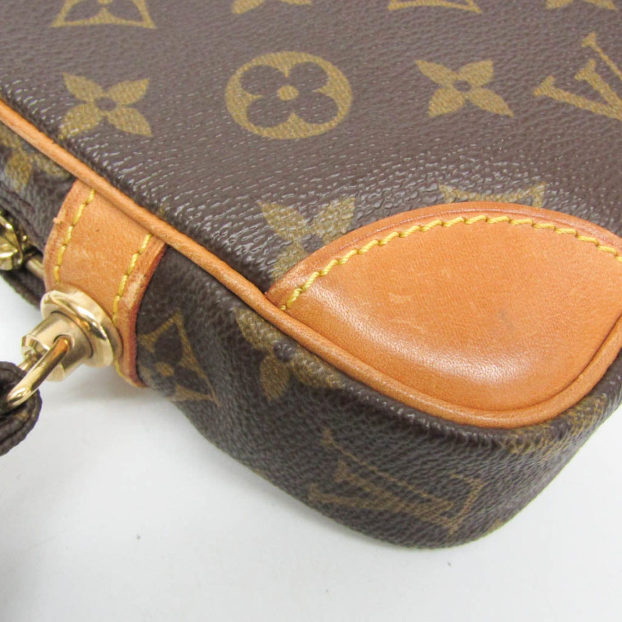 Louis Vuitton Louis Vuitton Monogram Marly Dragonne PM M51827 Women,Men Clutch Bag Brown Size ONE SIZE - 6 Thumbnail
