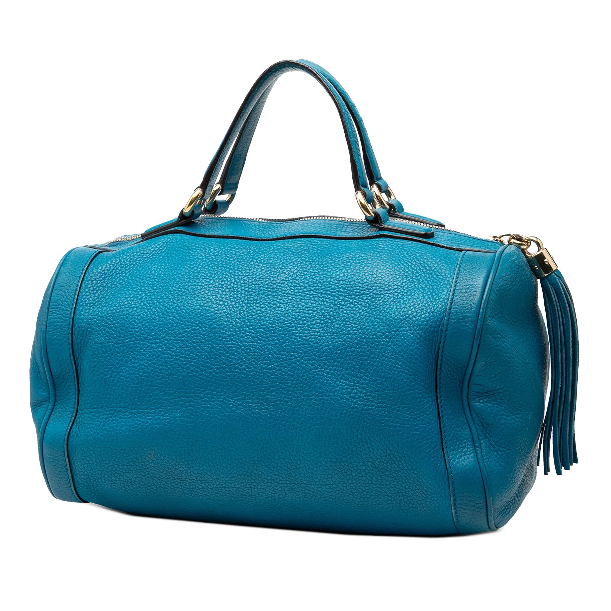 Gucci Gucci Medium Pebbled Calfskin Soho Boston Bag Size ONE SIZE - 2 Thumbnail