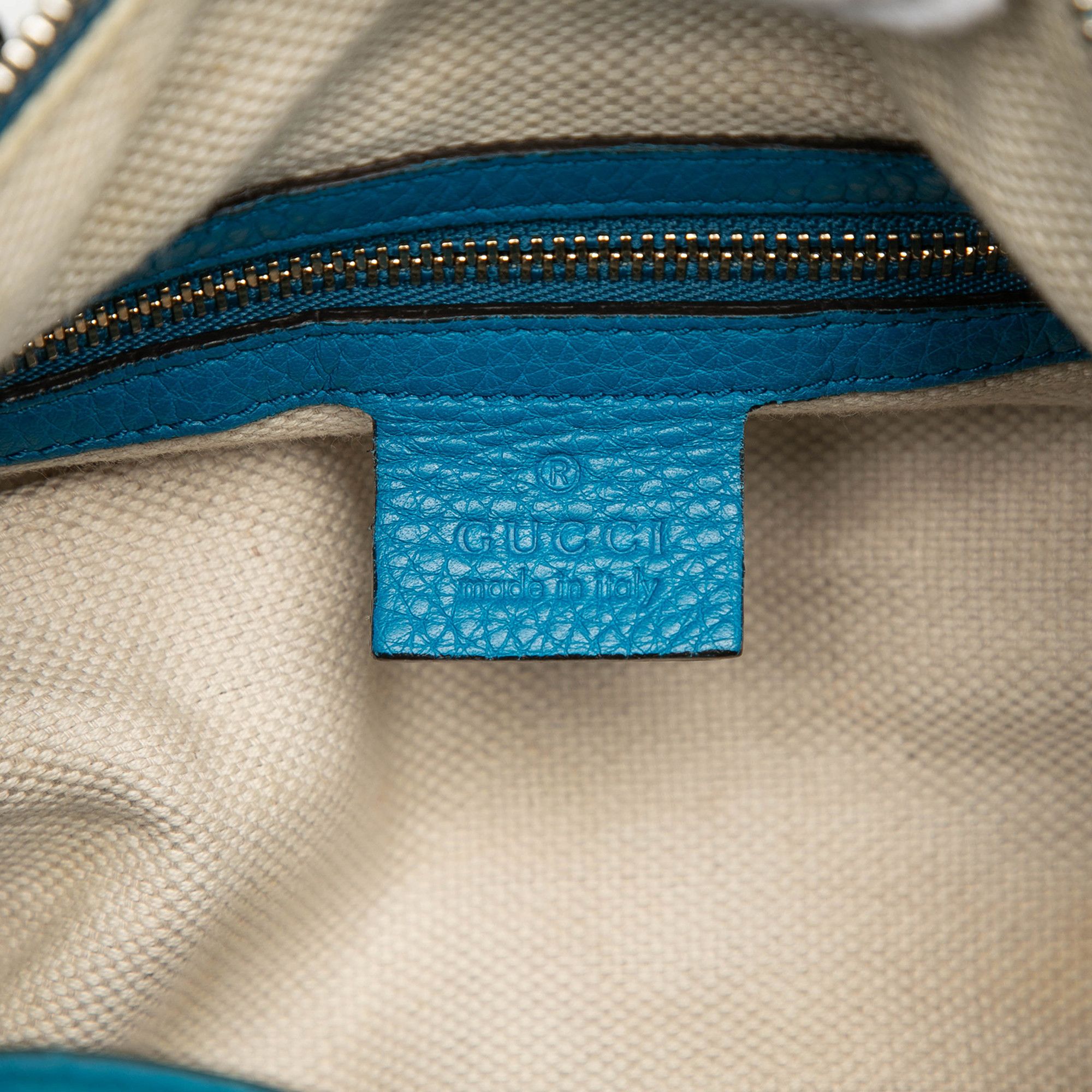 Gucci Gucci Medium Pebbled Calfskin Soho Boston Bag Size ONE SIZE - 5 Thumbnail