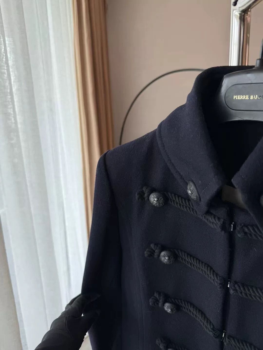 Balmain Balmain Wool Coat for Sale Size XS / US 0-2 / IT 36-38 - 2 Thumbnail
