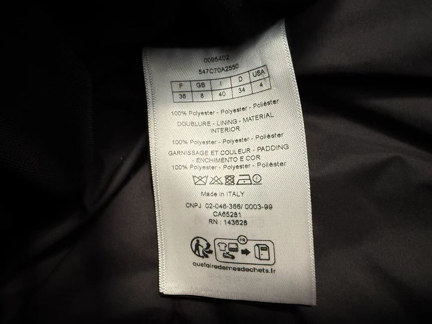 Dior Dior Winter Ski Jacket 25 Autumn Winter Size XS / US 0-2 / IT 36-38 - 8 Thumbnail