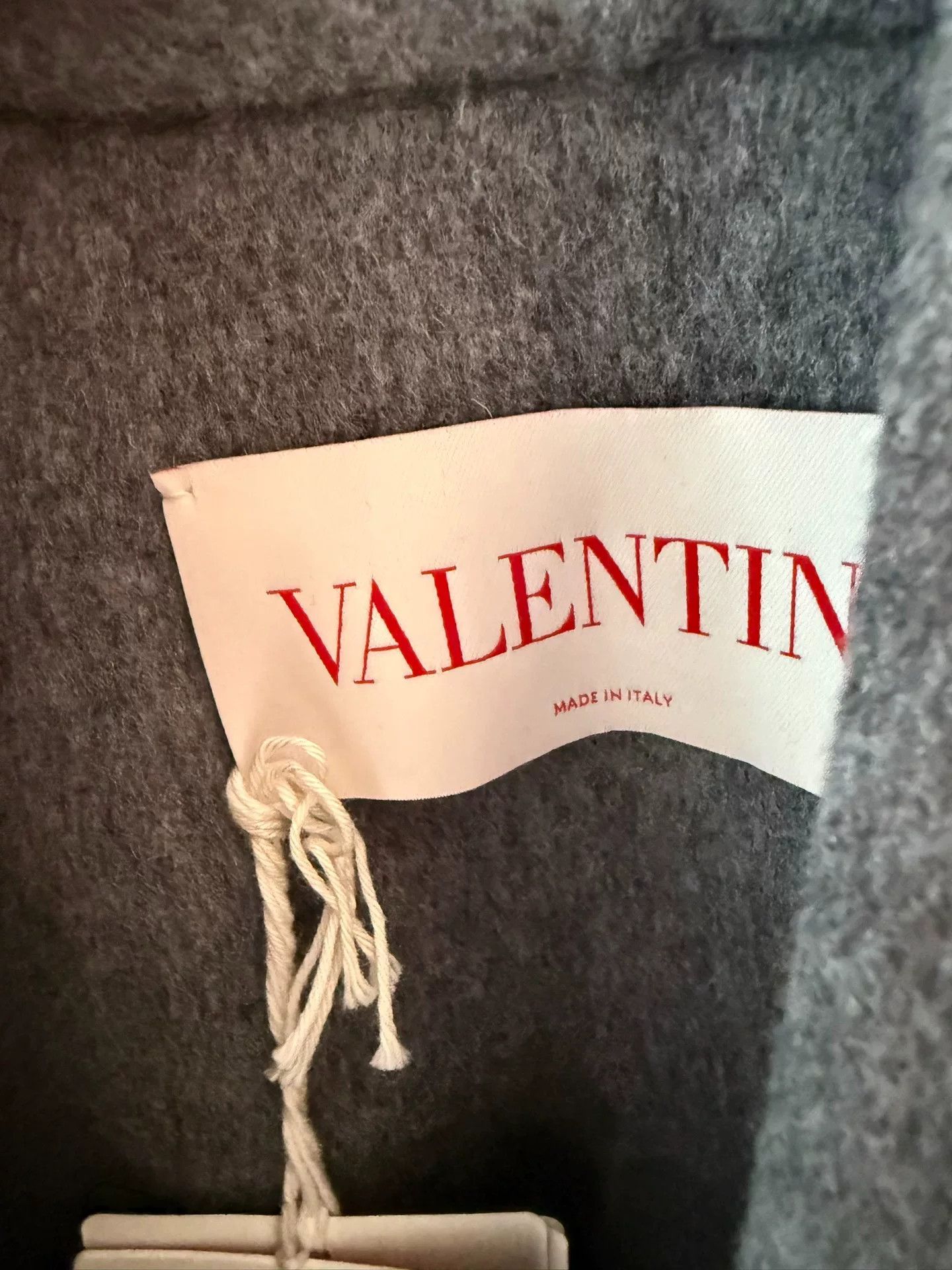 Valentino Valentino Gray Wool Blend Coat Size XS / US 0-2 / IT 36-38 - 4 Thumbnail