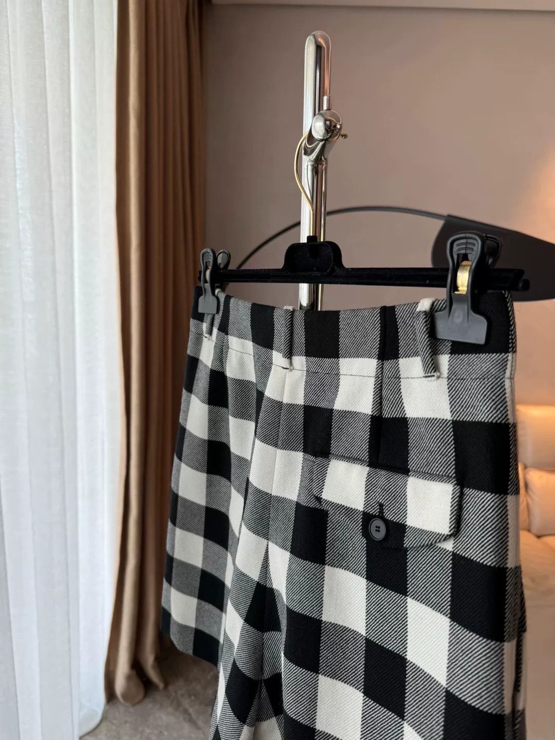 Dior Dior Checkered Shorts for Women Size 34" / US 12 / IT 48 - 5 Thumbnail