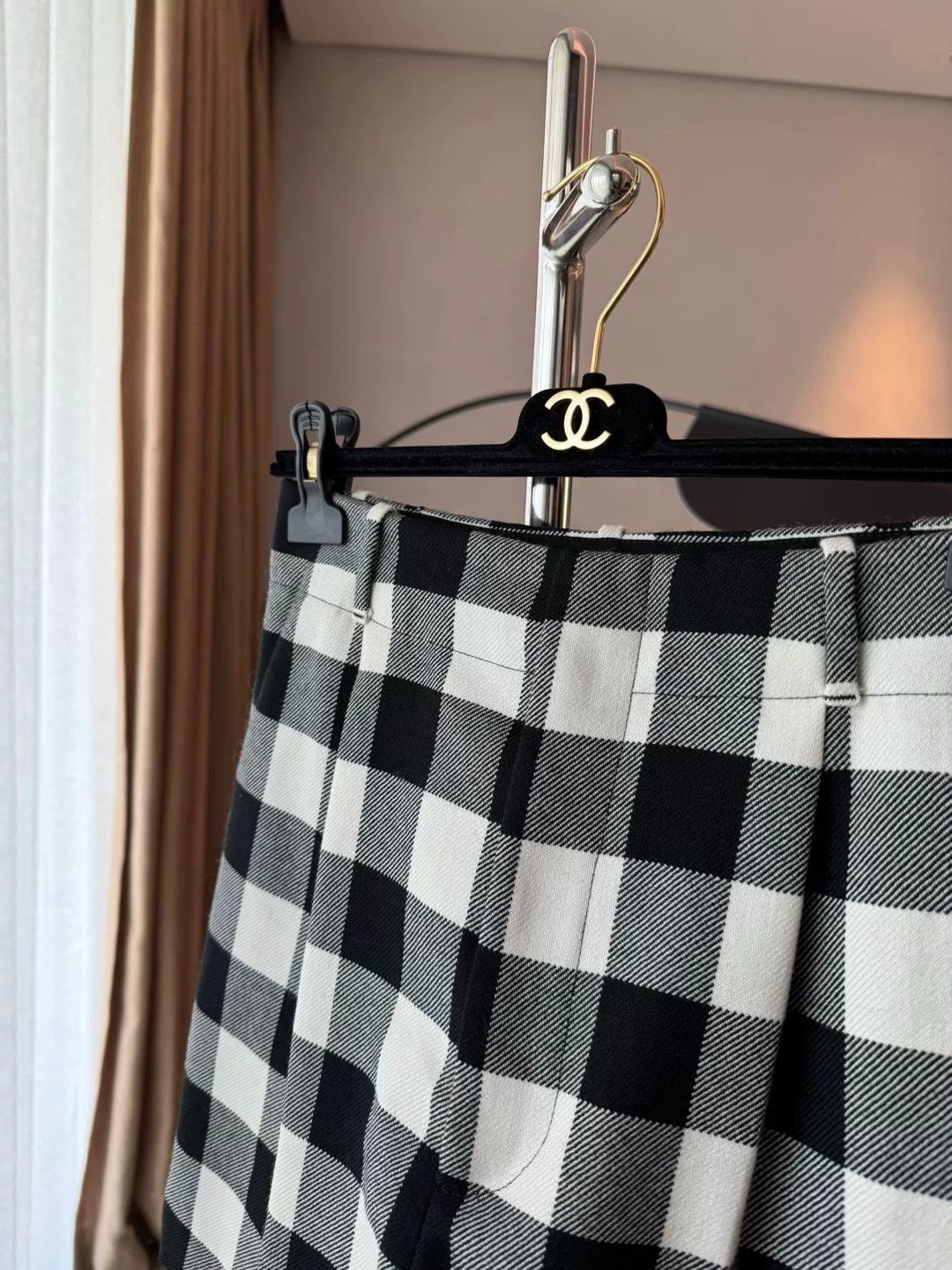 Dior Dior Checkered Shorts for Women Size 34" / US 12 / IT 48 - 3 Thumbnail