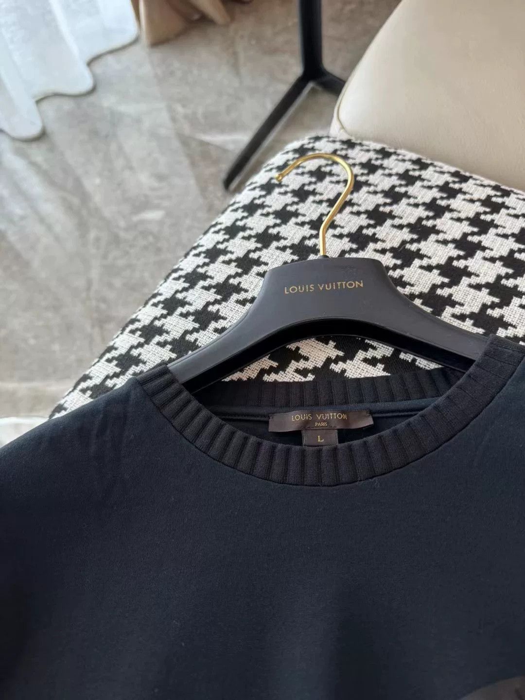 LVXWA LV Ribbed Printed T-Shirt Size US L / EU 52-54 / 3 - 4 Thumbnail