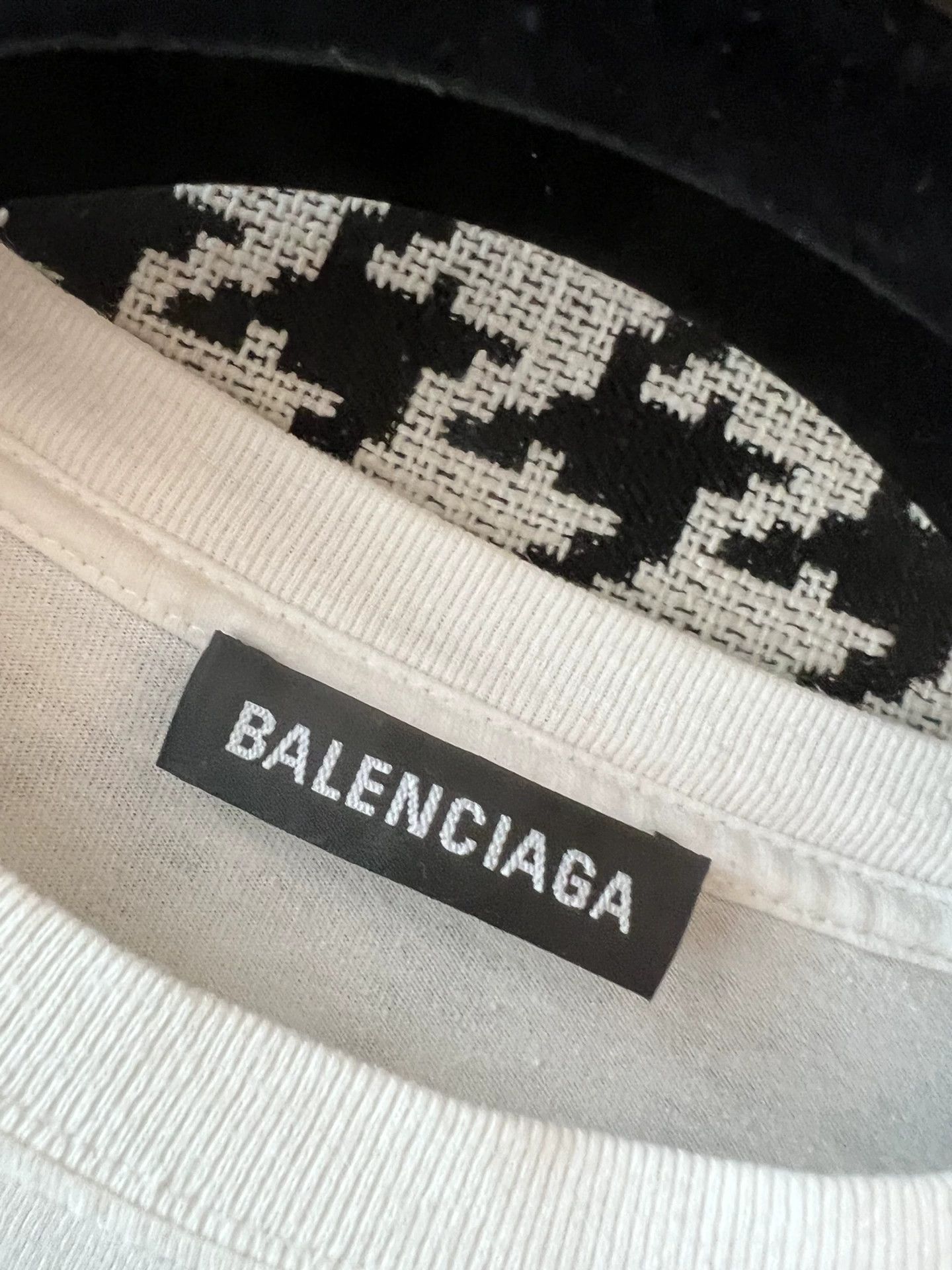 Balenciaga Balenciaga White Logo T-Shirt XS Size Size US XS / EU 42 / 0 - 4 Thumbnail