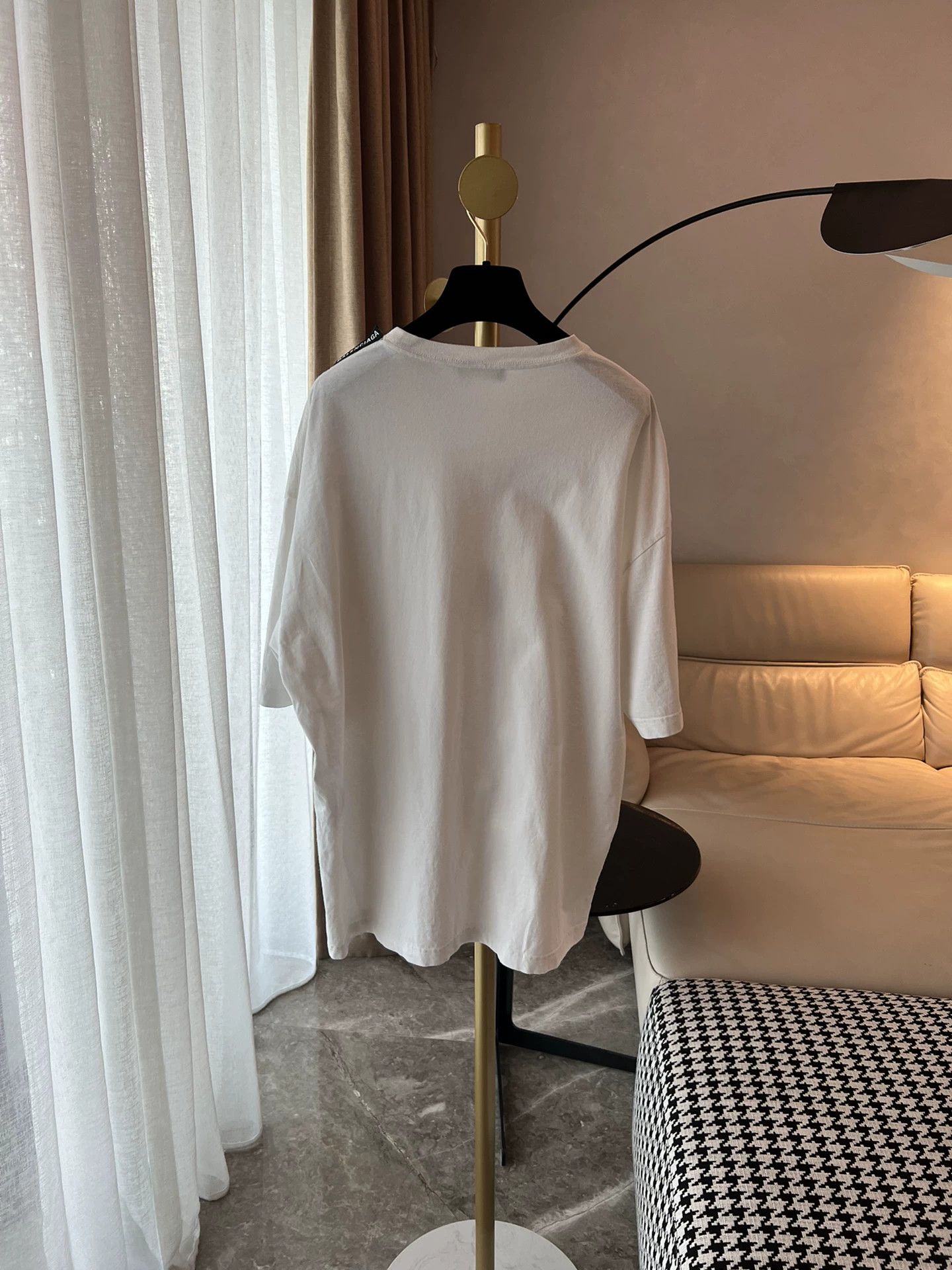 Balenciaga Balenciaga White Logo T-Shirt XS Size Size US XS / EU 42 / 0 - 2 Thumbnail