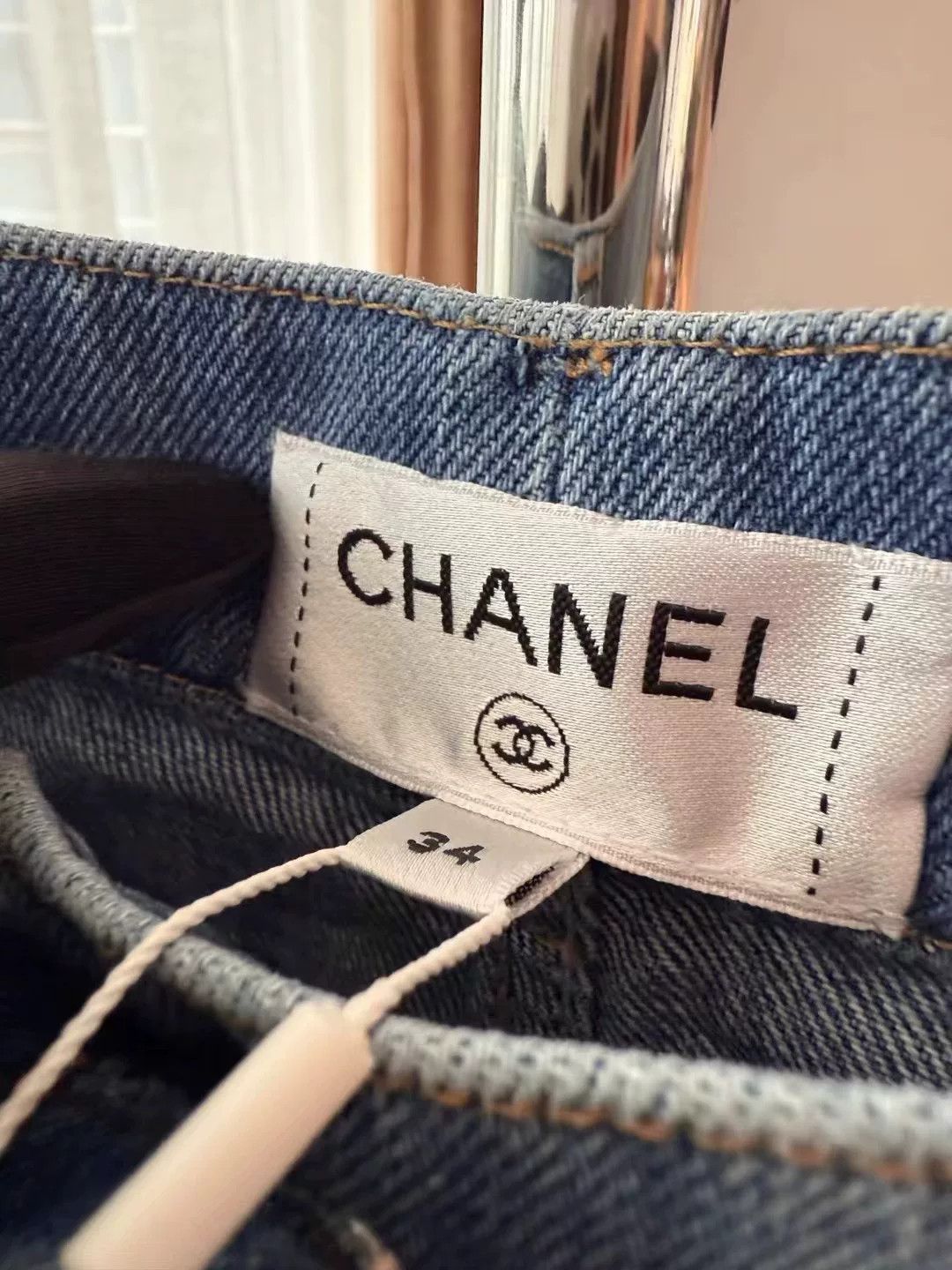 Chanel Chanel 25P New Denim Pants Size 34" / US 12 / IT 48 - 3 Thumbnail
