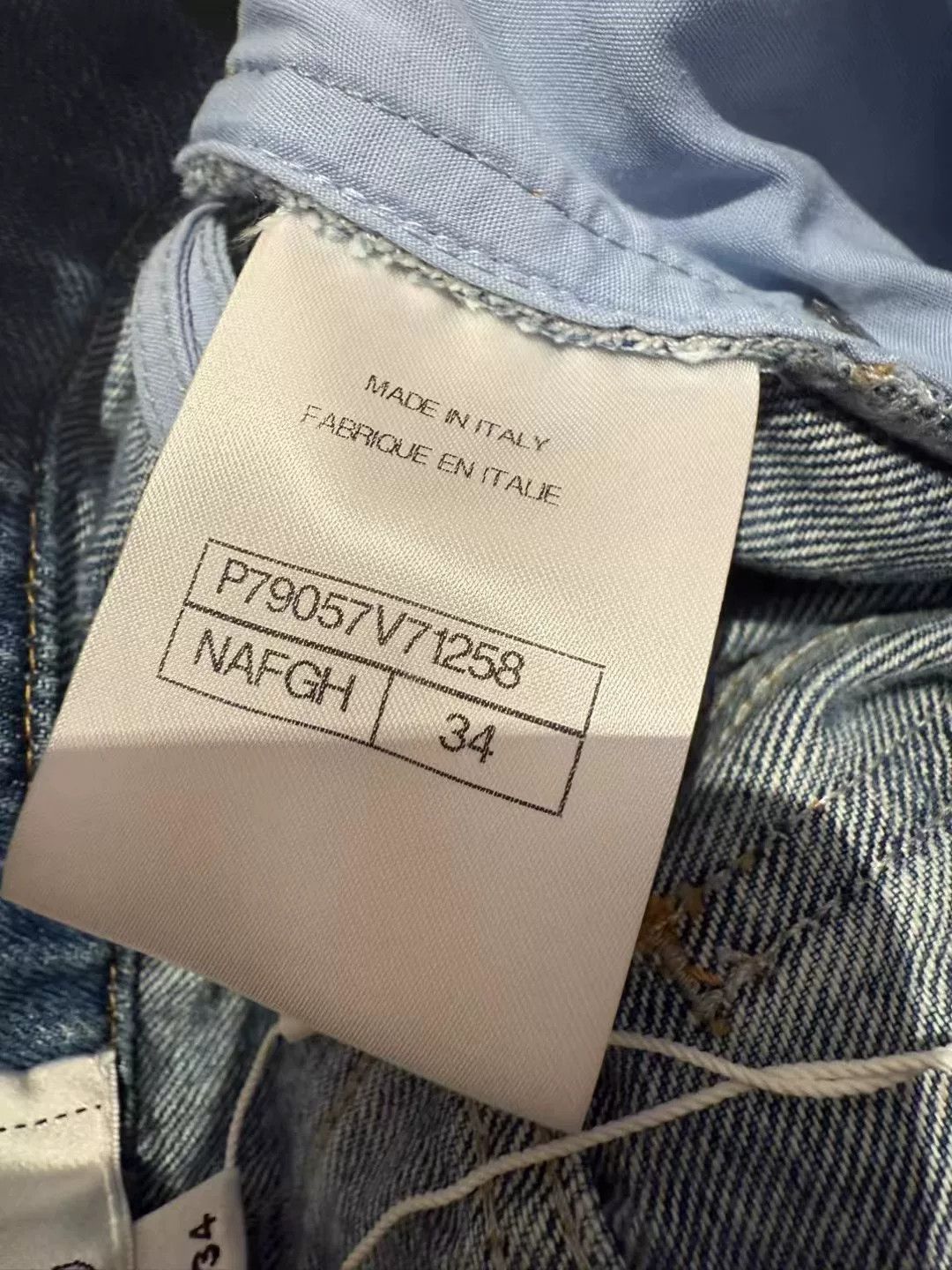 Chanel Chanel 25P New Denim Pants Size 34" / US 12 / IT 48 - 6 Thumbnail