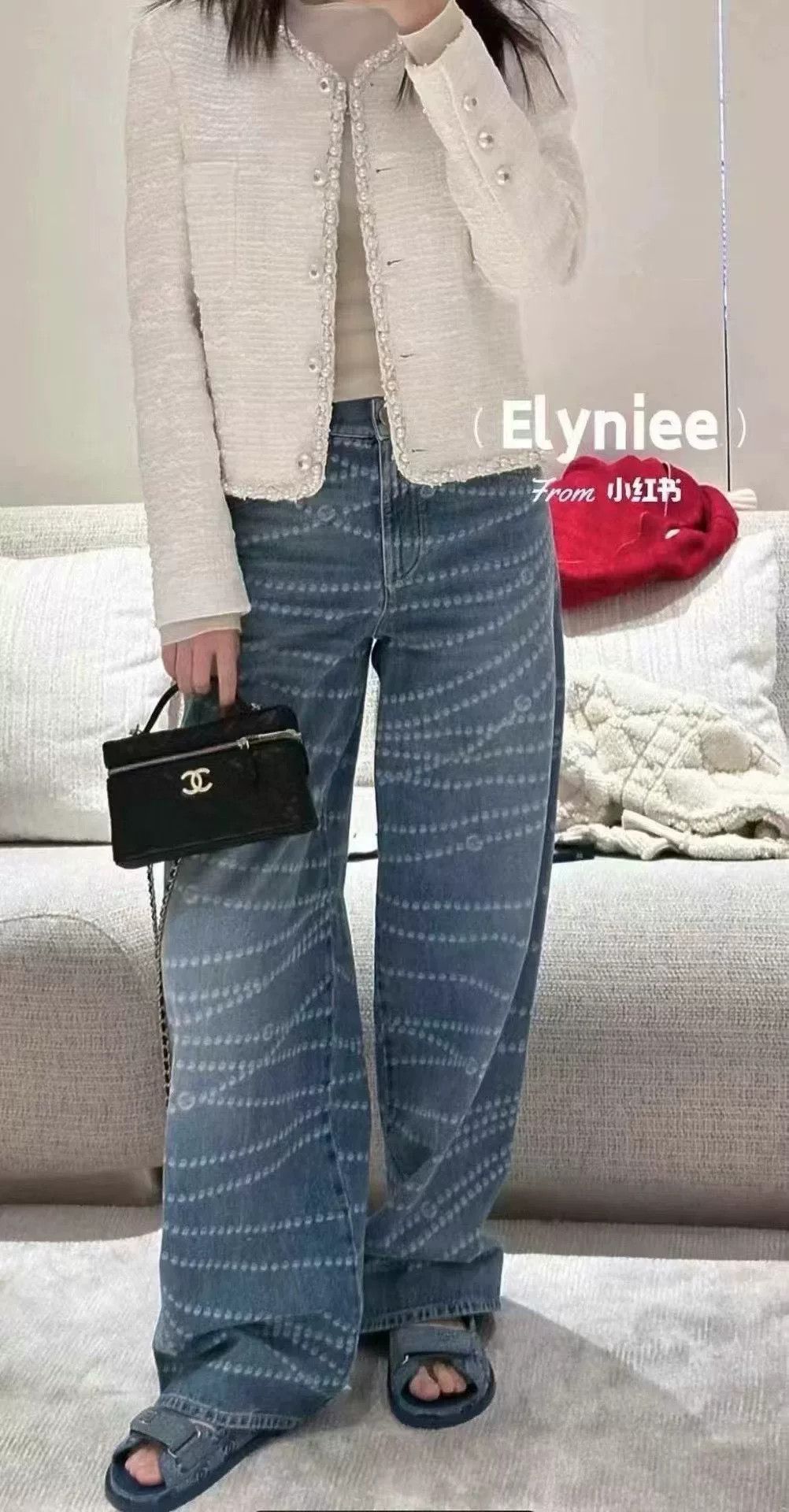 Chanel Chanel 25P New Denim Pants Size 34" / US 12 / IT 48 - 9 Thumbnail