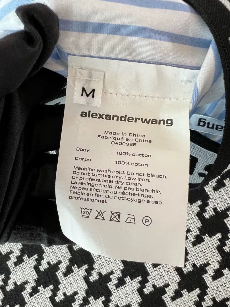 Alexander Wang Alexander Wang Striped Letter Shorts Size US 30 / EU 46 - 8 Thumbnail