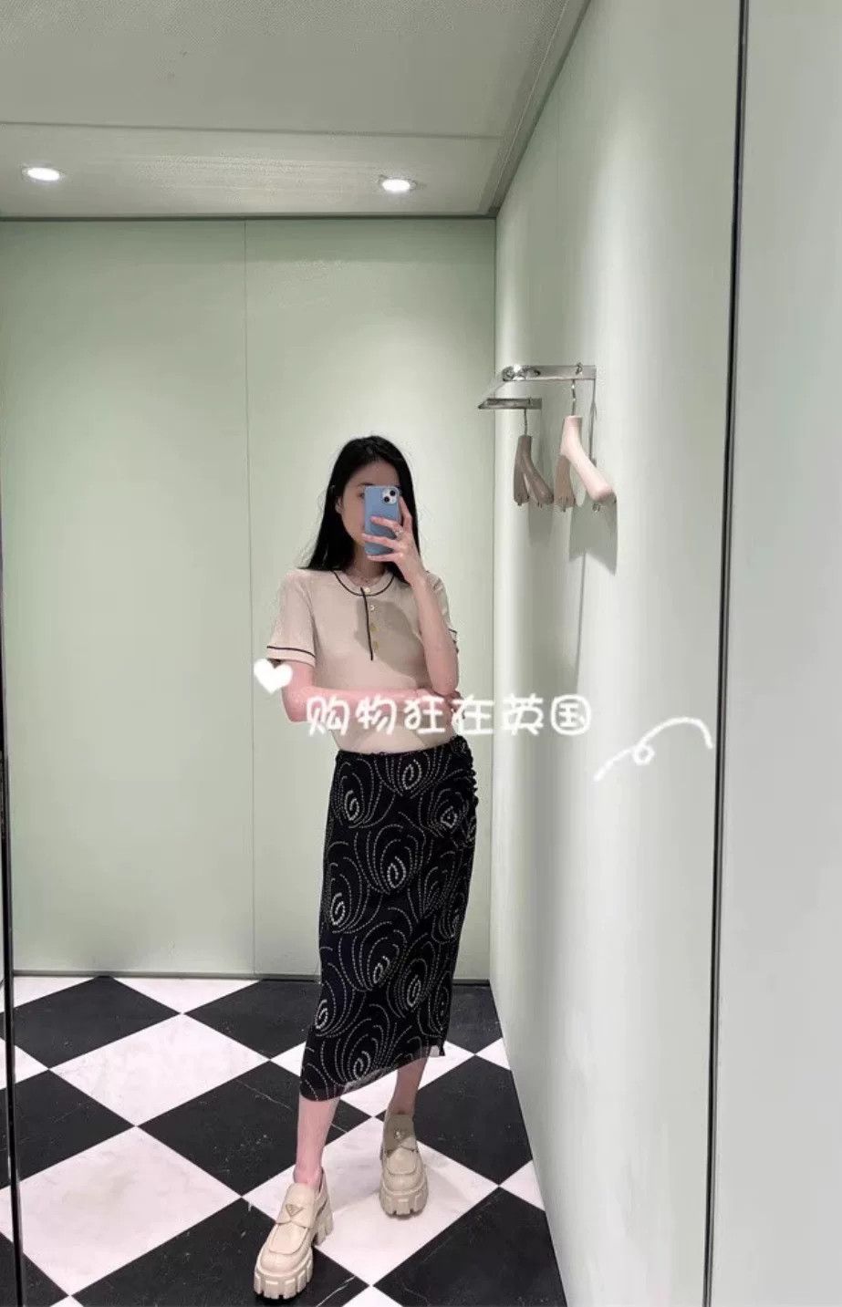 Prada Prada Beige Silk Knit Top Size S / US 4 / IT 40 - 9 Thumbnail