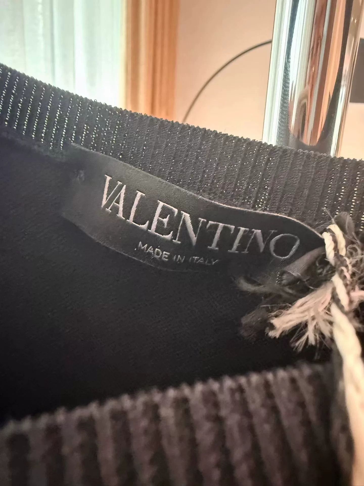 Valentino Valentino Embroidered Fringe Cape Shawl Size L / US 10 / IT 46 - 4 Thumbnail