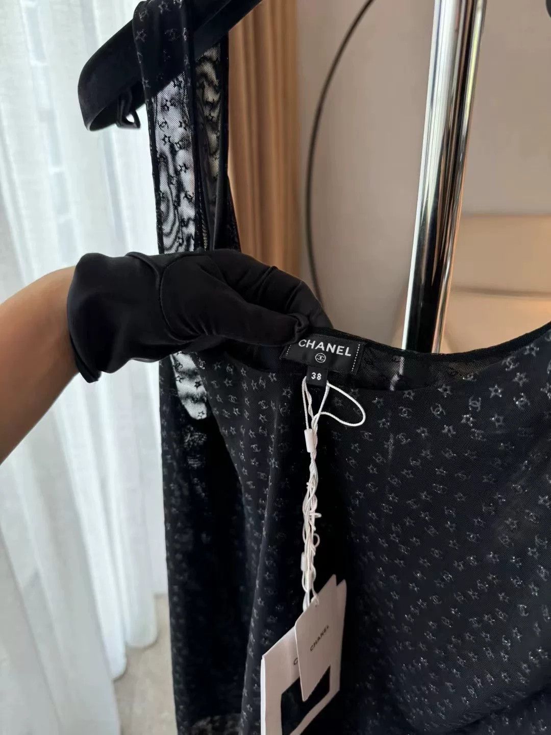 Chanel Loose-Fitting Chanel Tank Top 24c Size S / US 4 / IT 40 - 6 Thumbnail