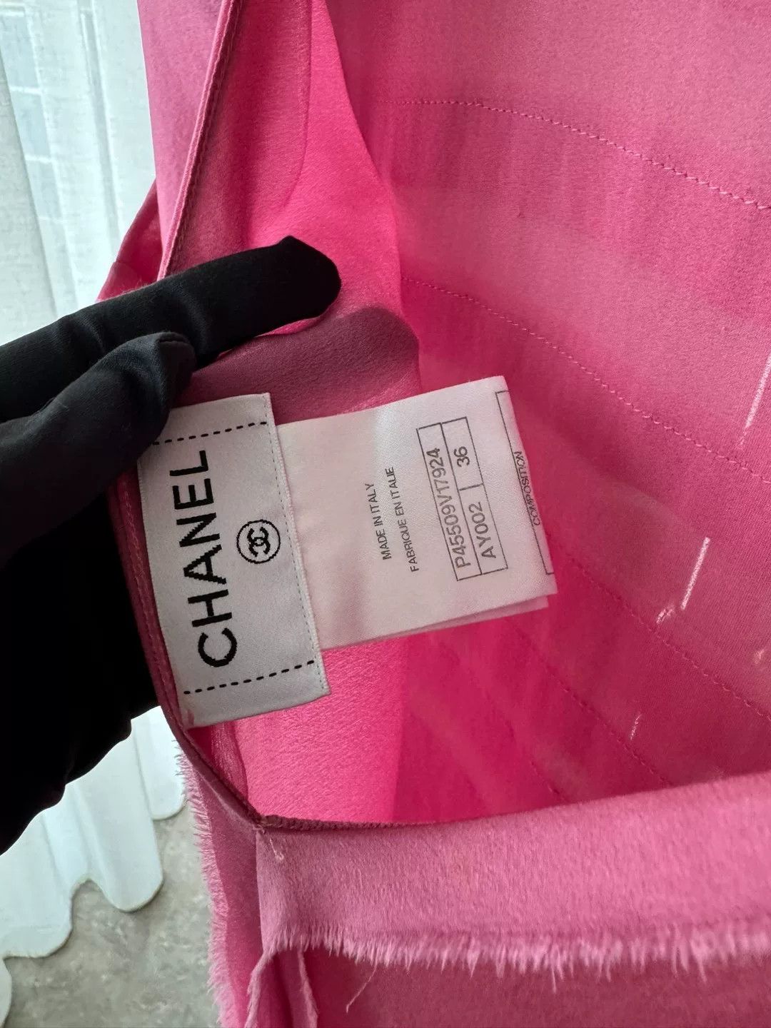 Chanel Chanel Silk Top in Pink Size XS / US 0-2 / IT 36-38 - 3 Thumbnail