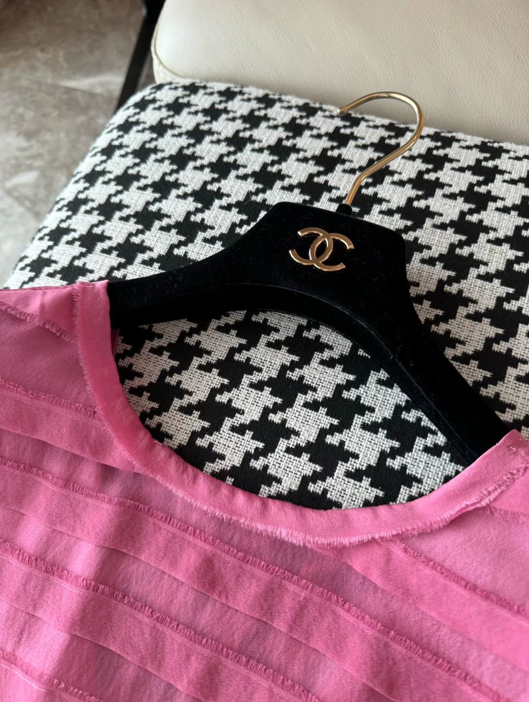 Chanel Chanel Silk Top in Pink Size XS / US 0-2 / IT 36-38 - 7 Thumbnail