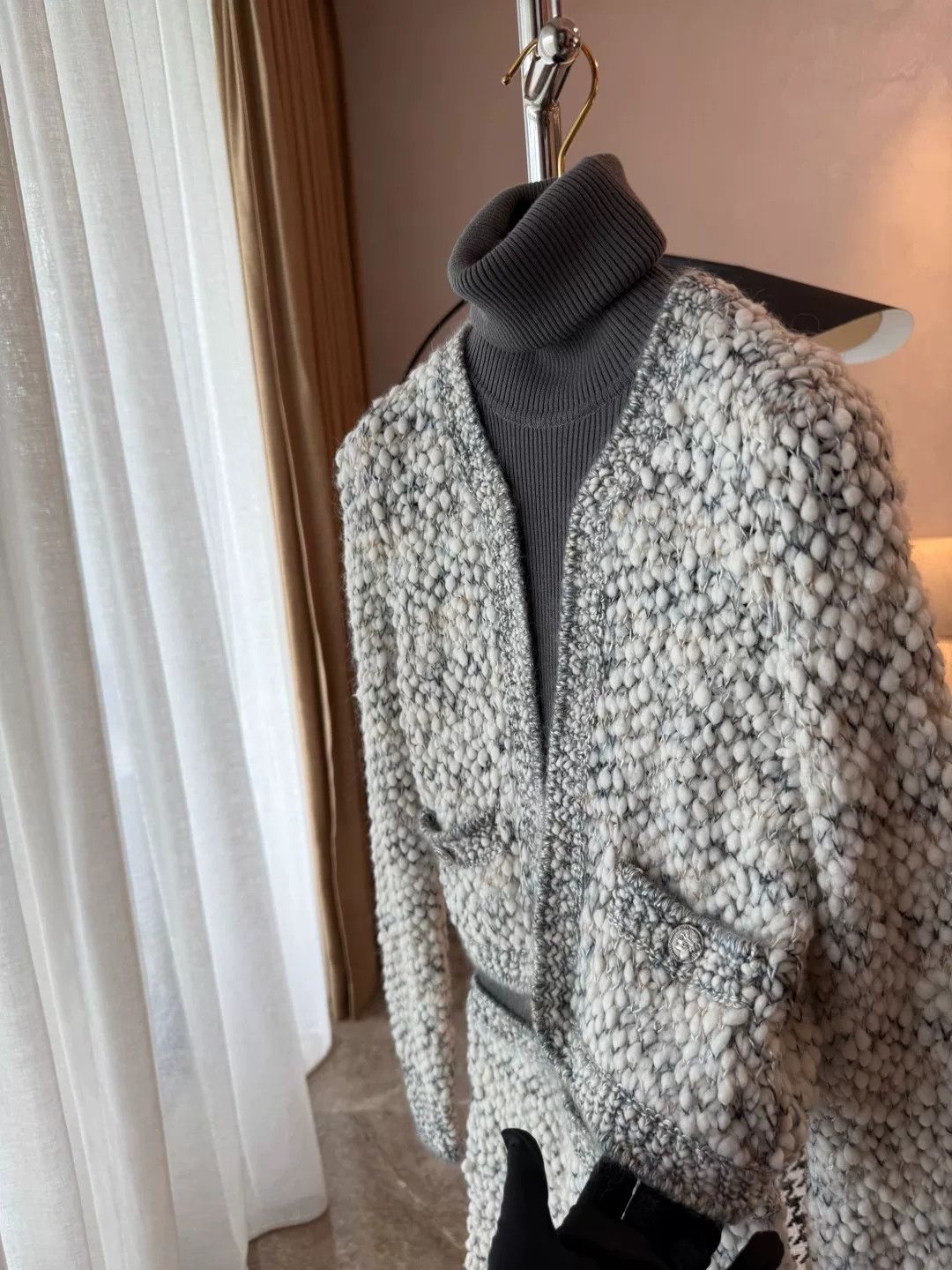 Chanel Chanel Knitted Cardigan Dress Set Size XXS / US 00 / IT 34 - 6 Thumbnail