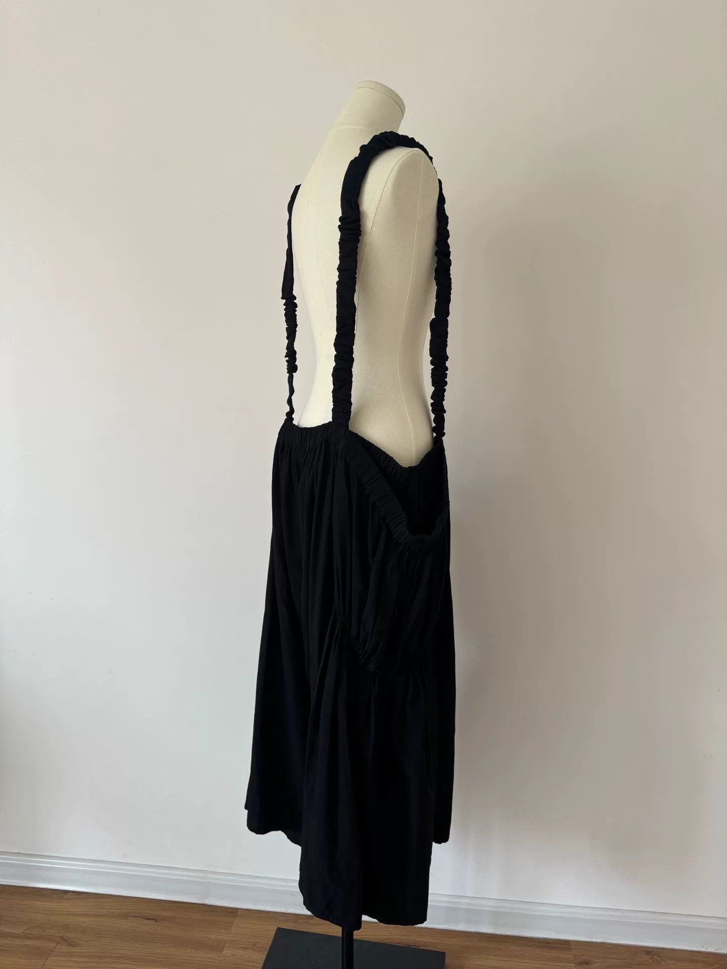 Yohji Yamamoto Limi Feu Suspender Skirt Pants Size 29" - 8 Thumbnail