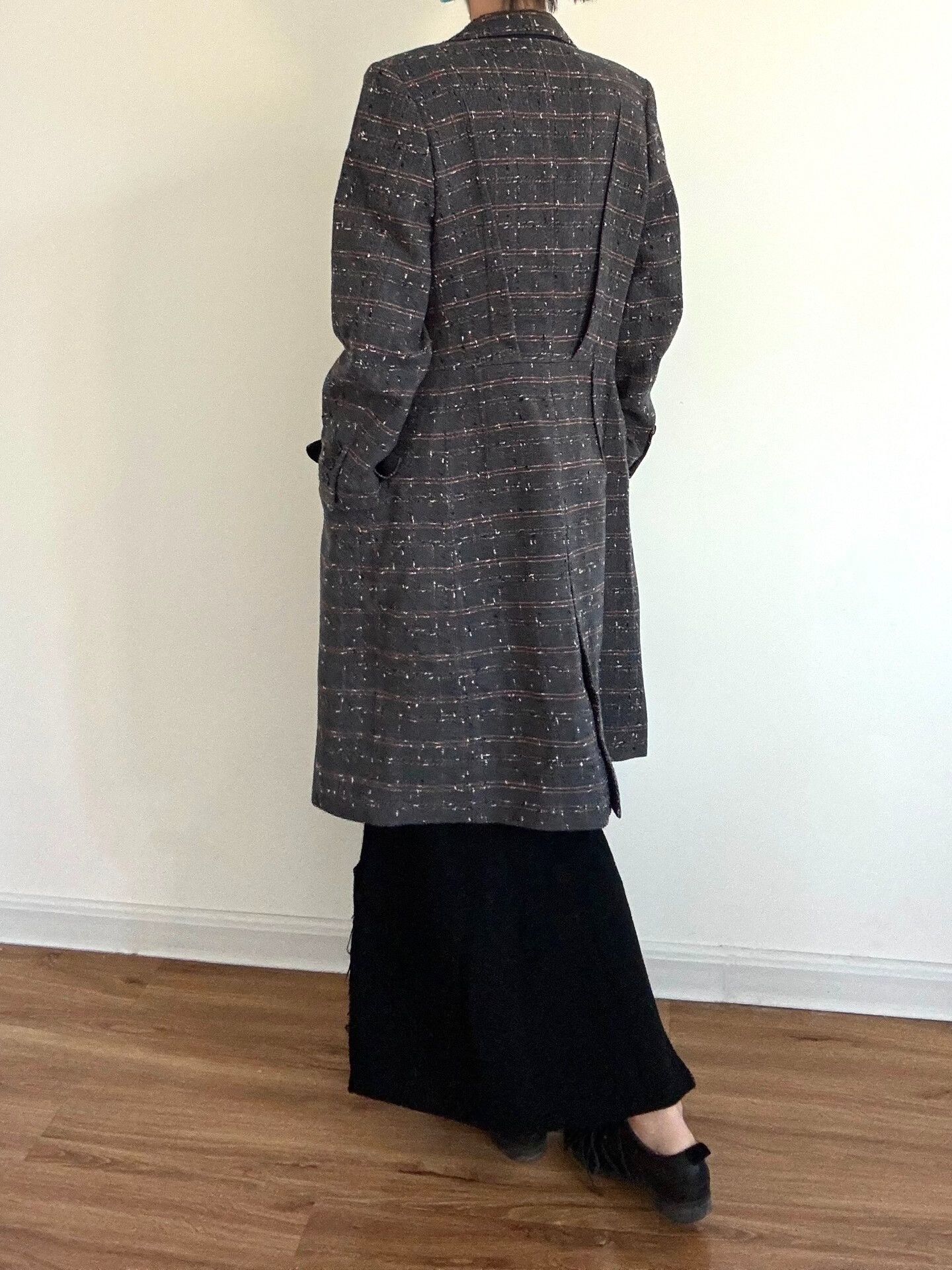 Rei Kawakubo Junya Watanabe Tweed Overcoat Size M / US 6-8 / IT 42-44 - 7 Thumbnail