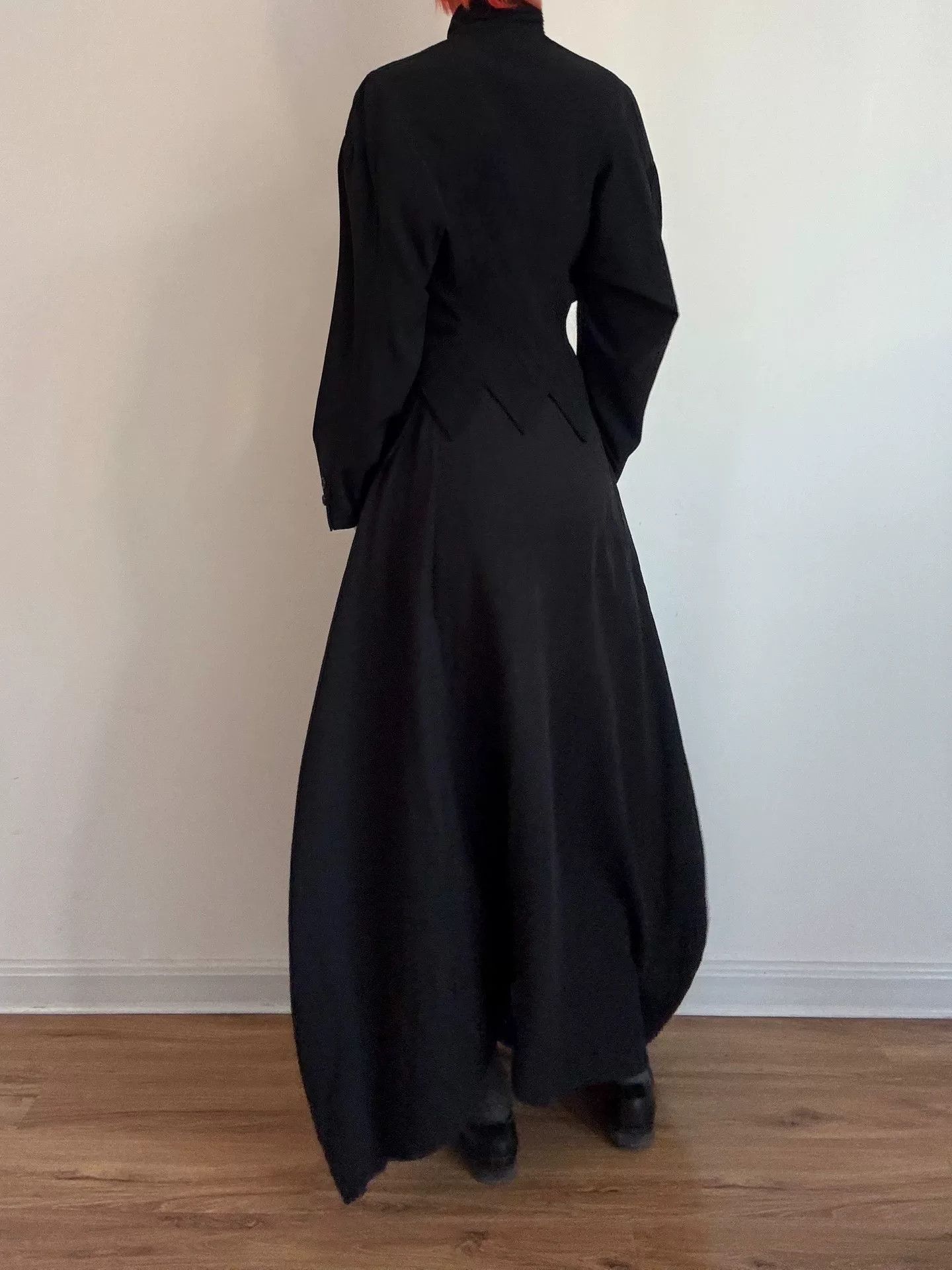Y's Yohji Yamamoto Arc Skirt in Black Size 25" / US 0 / IT 36 - 4 Thumbnail