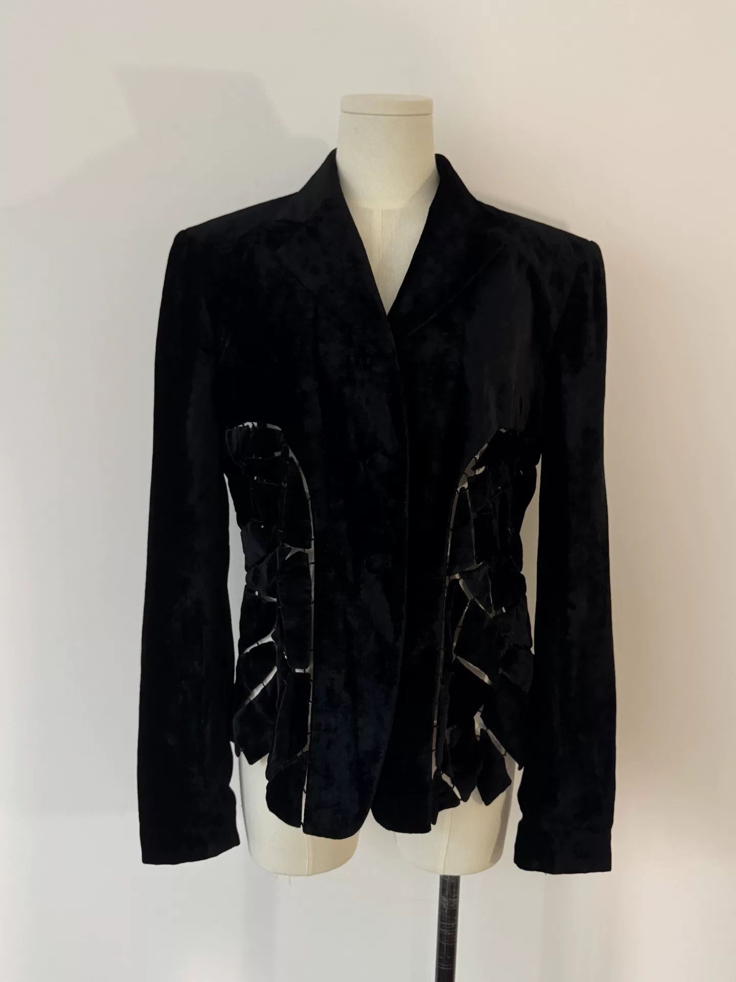 Tsumori Chisato Tsumori Chisato Velvet Patchwork Jacket Size M / US 6-8 / IT 42-44 - 7 Thumbnail