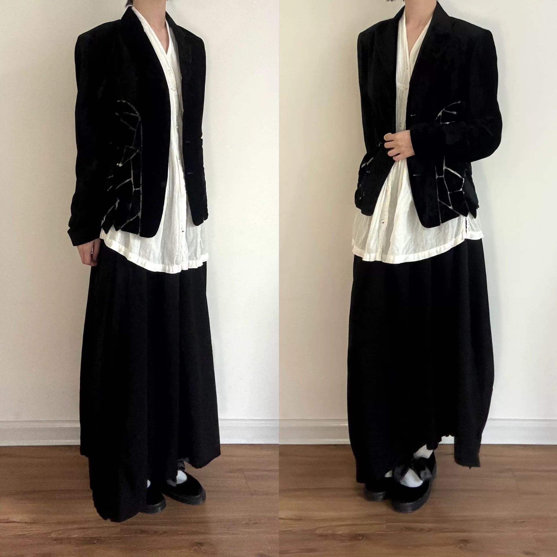 Tsumori Chisato Tsumori Chisato Velvet Patchwork Jacket Size M / US 6-8 / IT 42-44 - 4 Thumbnail