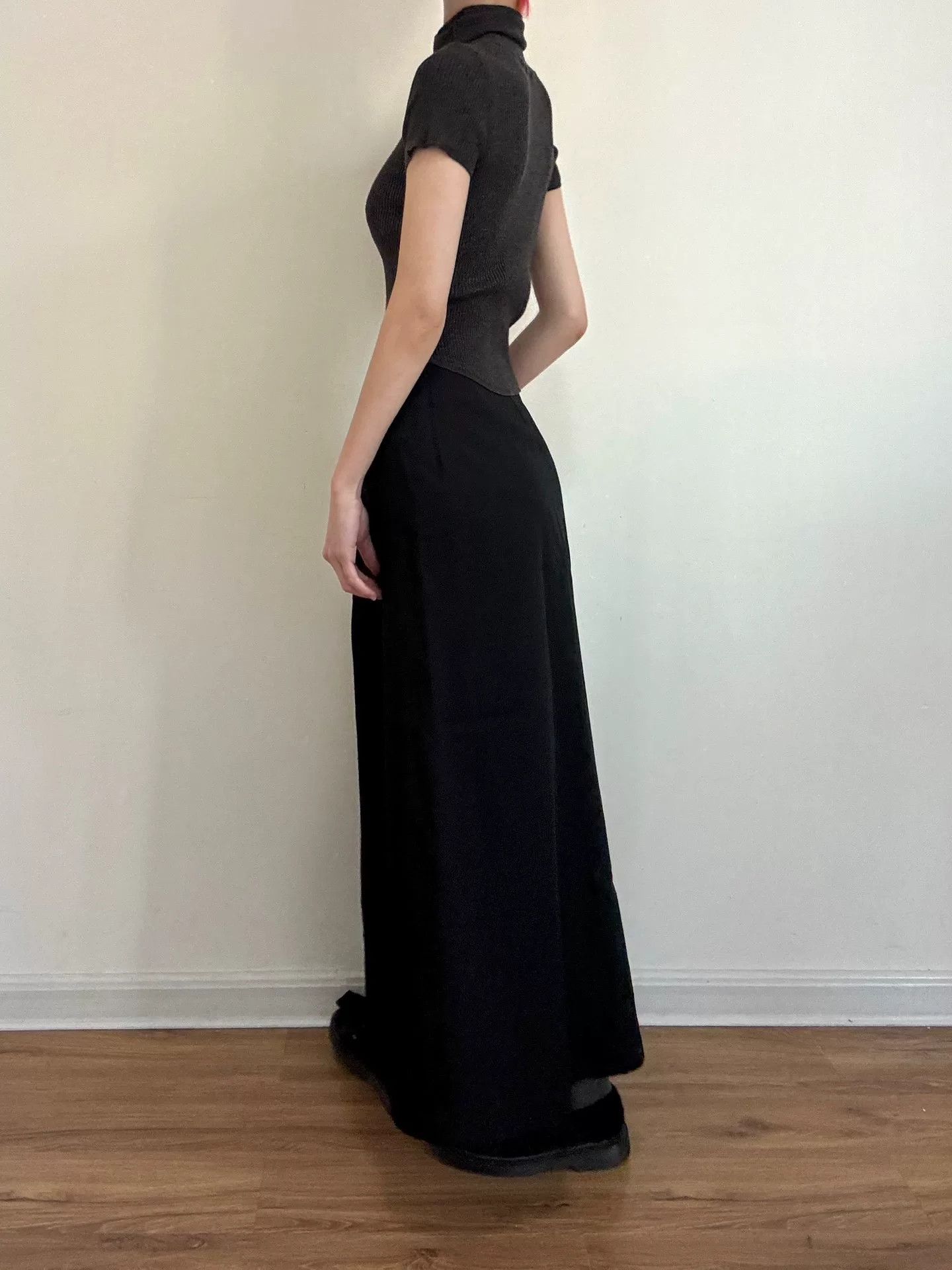 Yohji Yamamoto Y's Yohji Yamamoto Black Skirt Size 26" / US 2 / IT 38 - 7 Thumbnail