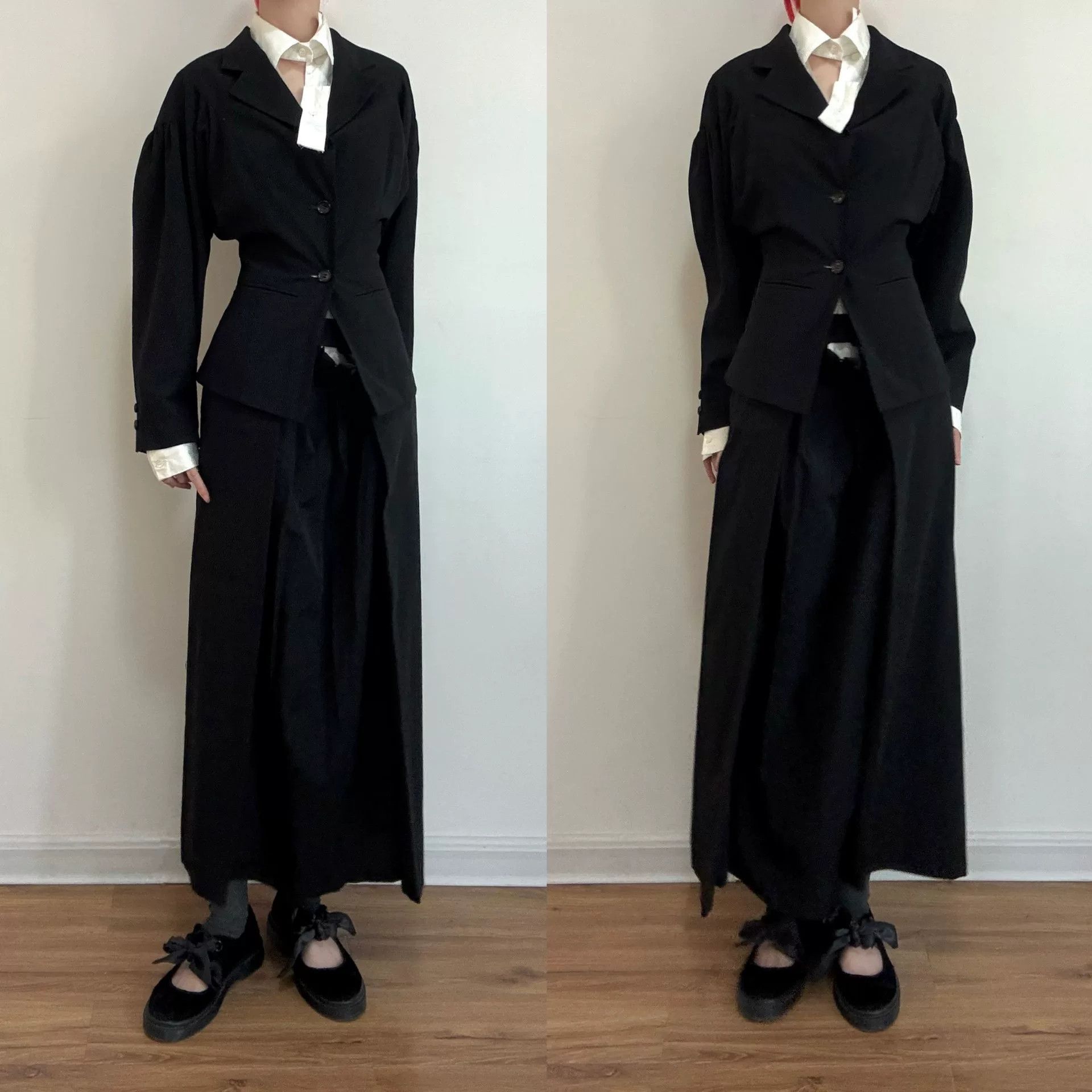 Yohji Yamamoto Y's Yohji Yamamoto Black Skirt Size 26" / US 2 / IT 38 - 5 Thumbnail
