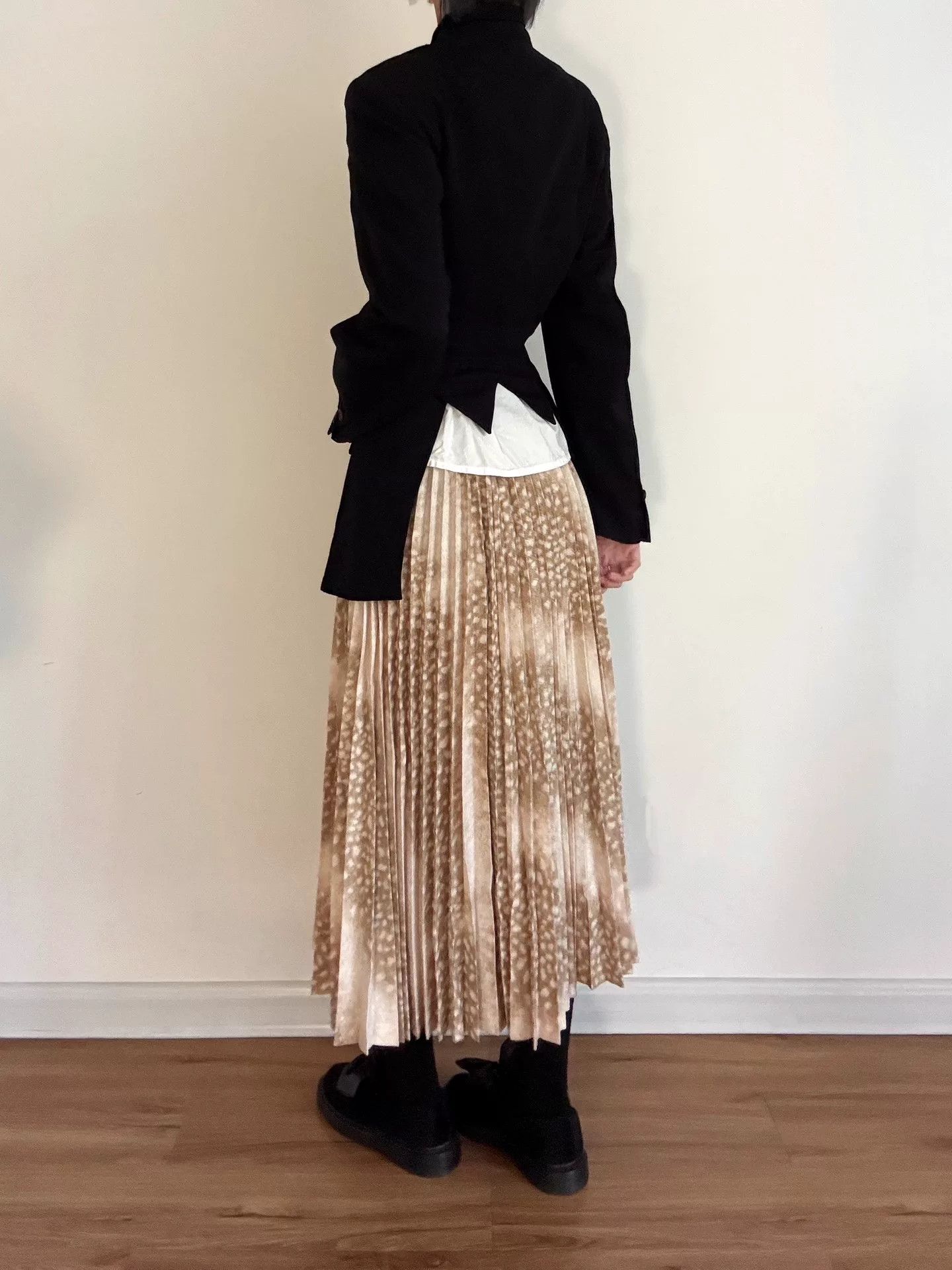 Comme des Garcons CDG Rei Kawakubo Pleated Skirt Size 26" / US 2 / IT 38 - 5 Thumbnail