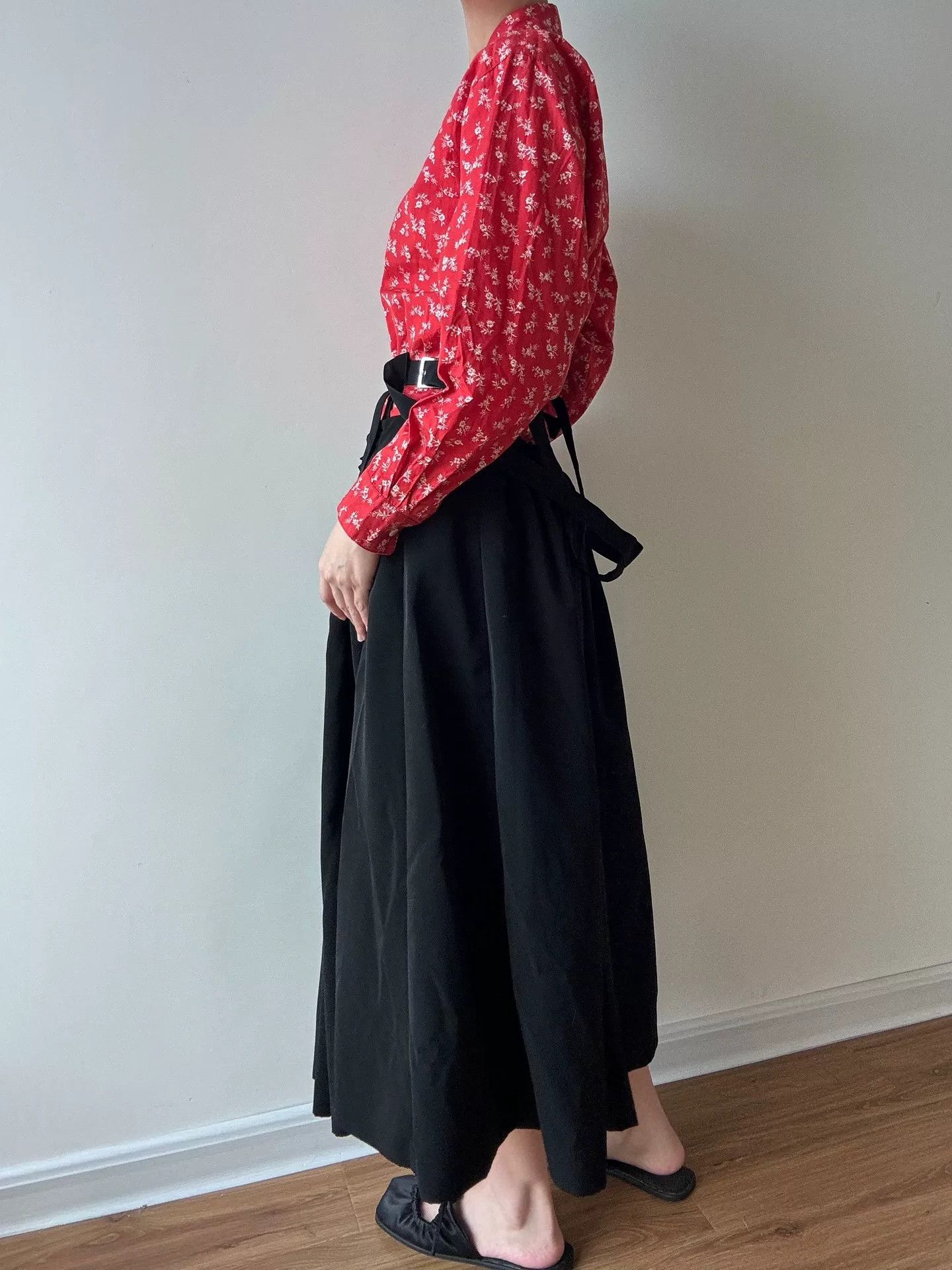 Noir Kei Ninomiya Black Strap Maxi Dress by noit kei ninomiya Size 36" / US 14 / IT 50 - 4 Thumbnail