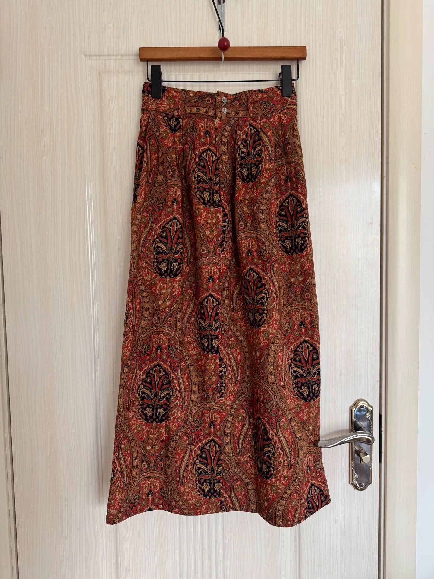 Margaret Howell Margaret Howell Printed Midi Skirt Size 26" / US 2 / IT 38 - 7 Thumbnail