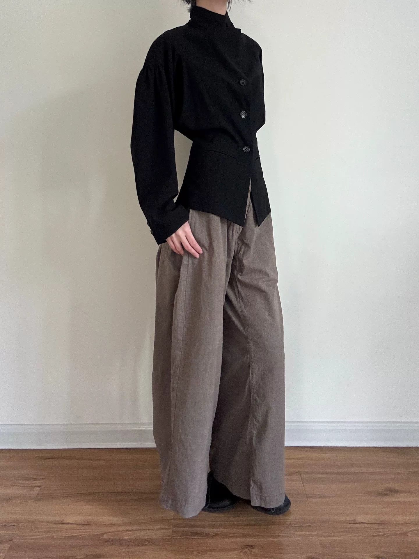 Kapital Kapital Wide-Leg Cotton Trousers Size 28" / US 6 / IT 42 - 5 Thumbnail