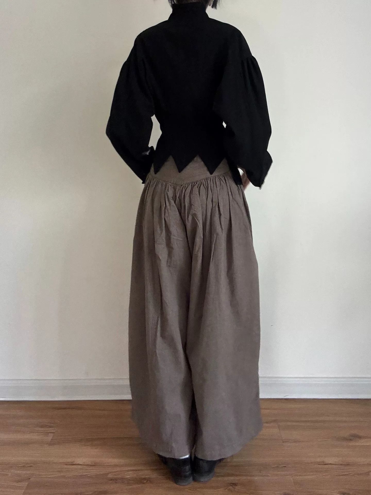 Kapital Kapital Wide-Leg Cotton Trousers Size 28" / US 6 / IT 42 - 7 Thumbnail