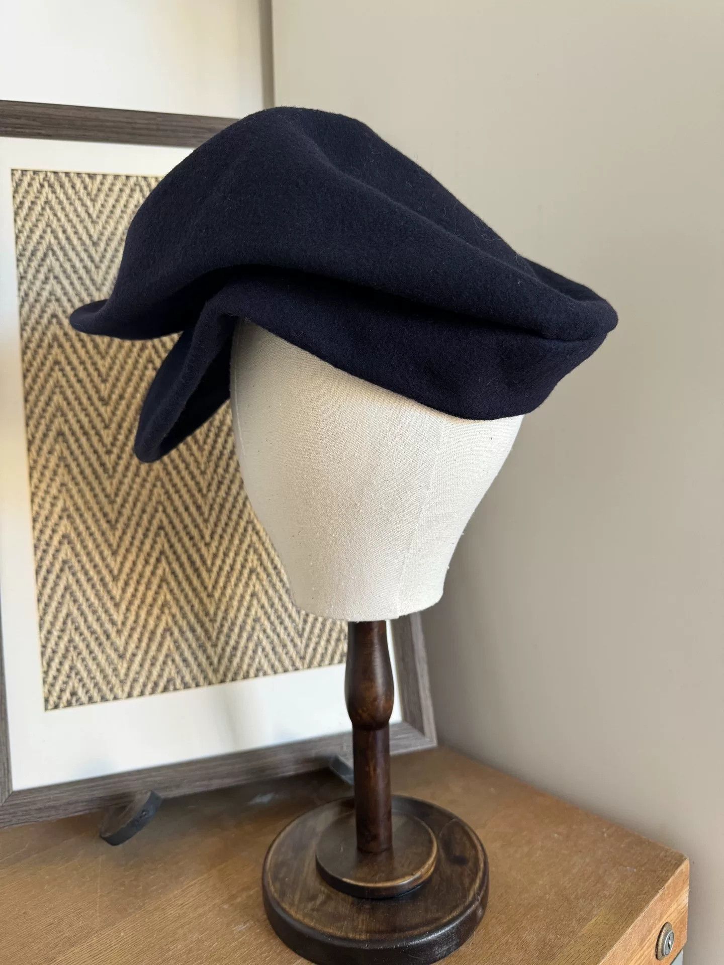 Yohji Yamamoto Yohji Yamamoto 80s Double Beret Hat Size ONE SIZE - 4 Thumbnail
