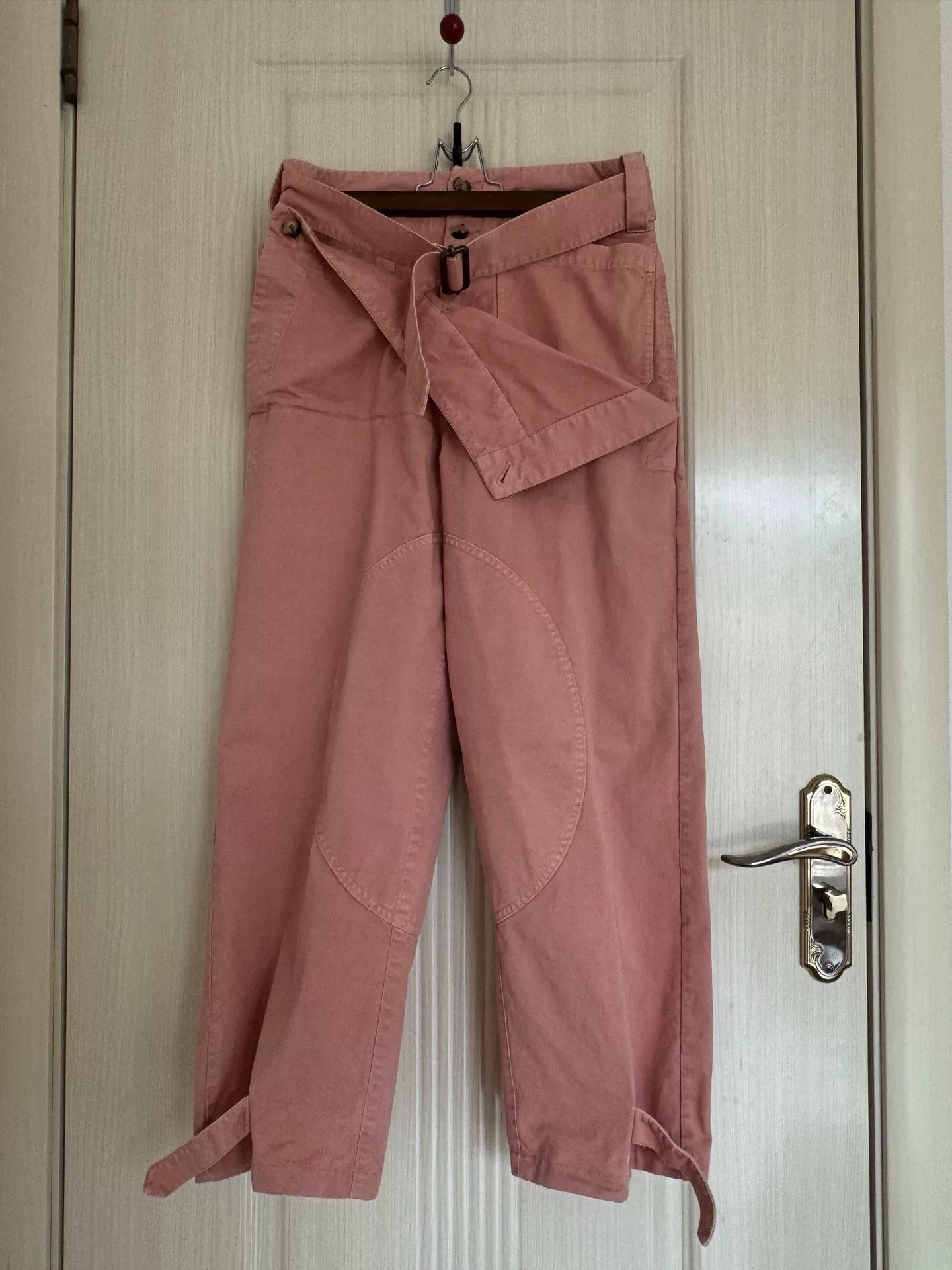 JW Anderson JW Anderson Pink Cotton Trousers Size 27" / US 4 / IT 40 - 3 Thumbnail