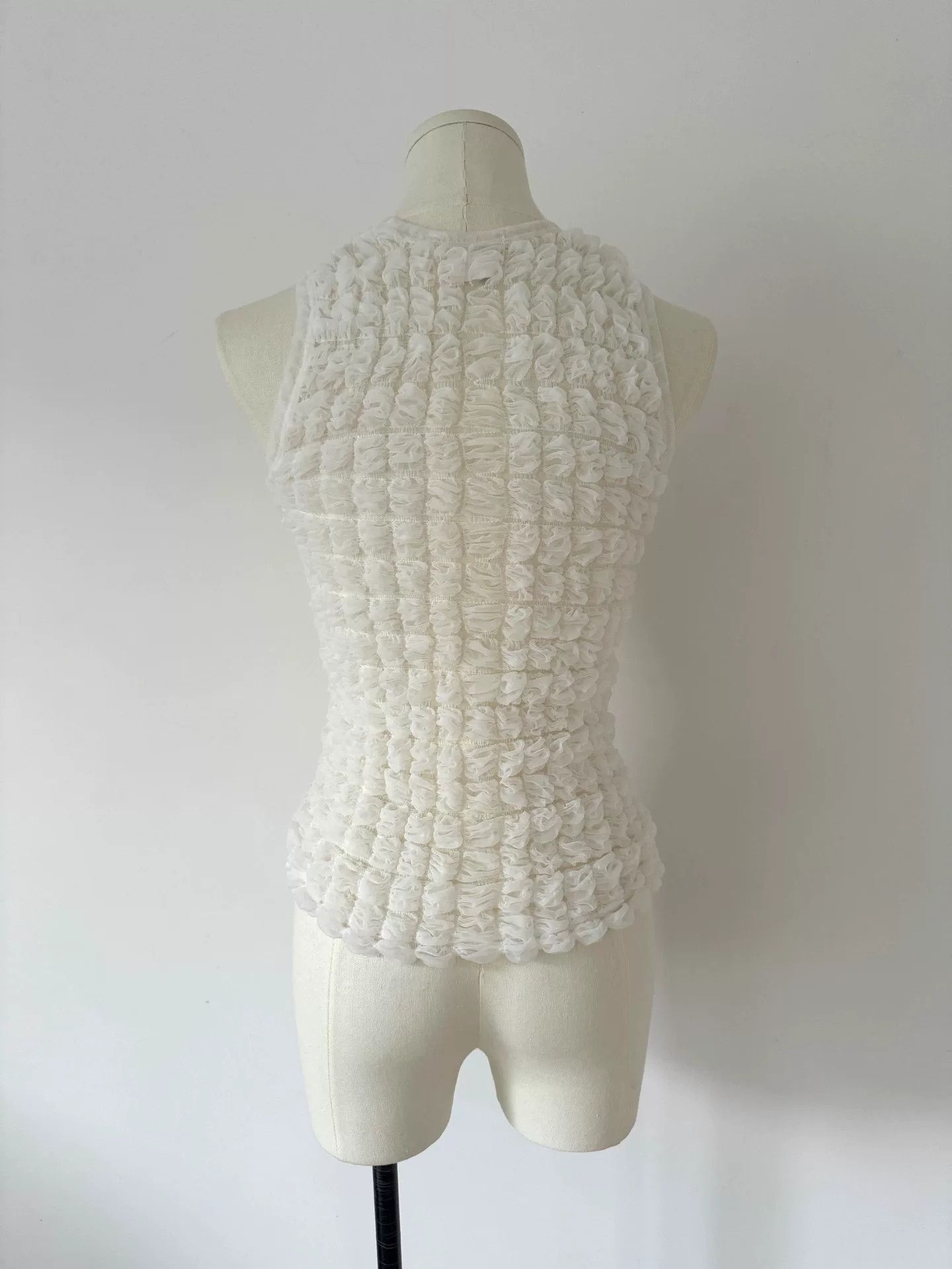Comme des Garcons CDG Ruffled Top with Straps Size XS / US 0-2 / IT 36-38 - 8 Thumbnail