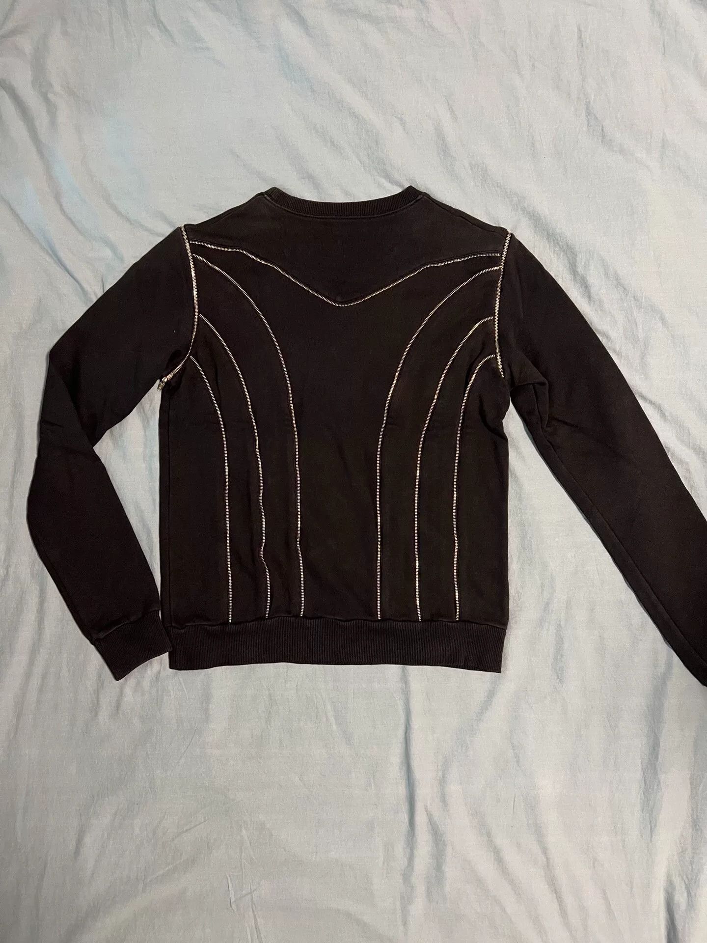 Saint Laurent Paris Saint Laurent Black Sweatshirt S Size Size US S / EU 44-46 / 1 - 3 Thumbnail