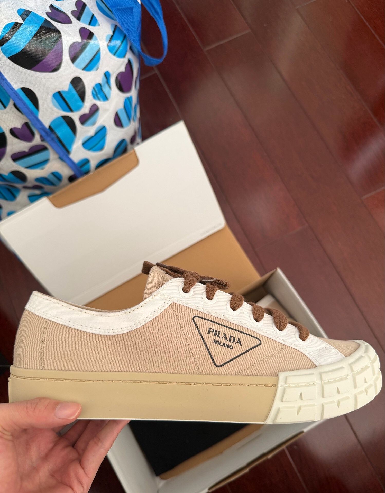 Prada Prada Biscuit Sneakers Size 42 Size US 9 / EU 42 - 2 Thumbnail